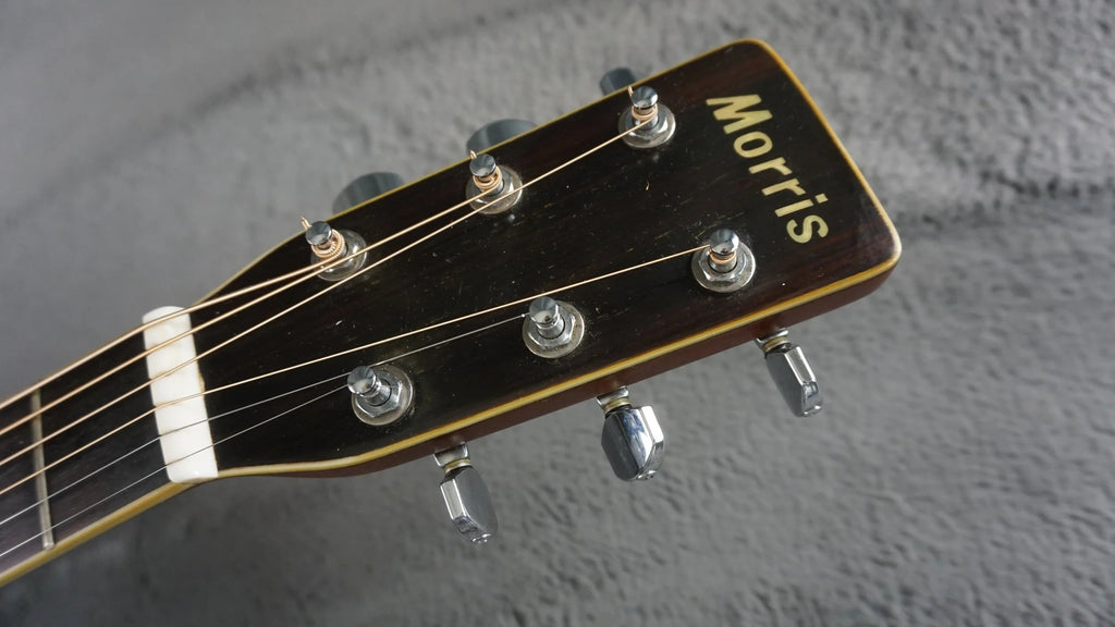 Morris W-30 Japan Acoustic Guitar w/ Hard Case