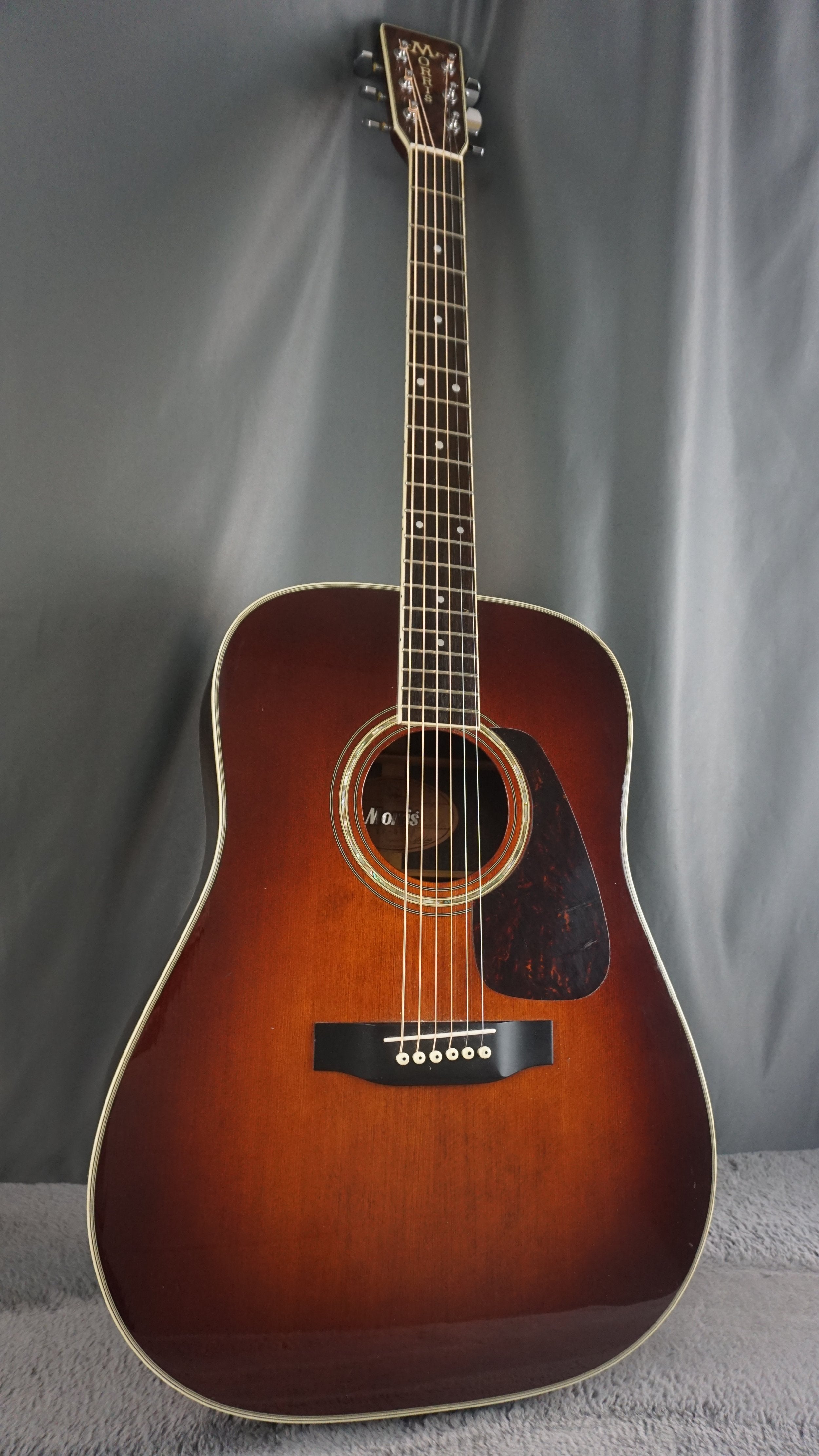Morris TF-50SP Japan Acoustic Brazilian Rosewood w/ Hard Case