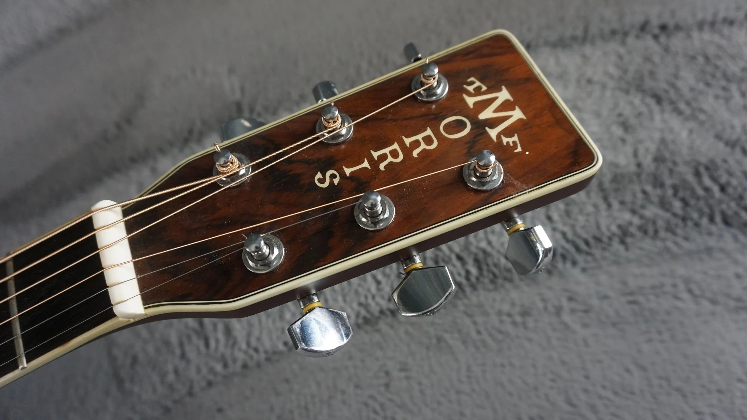 Morris TF-50SP Japan Acoustic Brazilian Rosewood w/ Hard Case