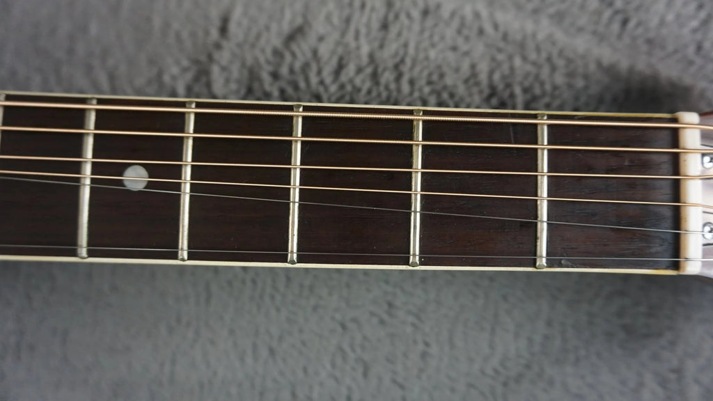 Pearl Folk Acoustic Guitar - Curly Maple - Japan Acoustic Guitar w/ Hard Case