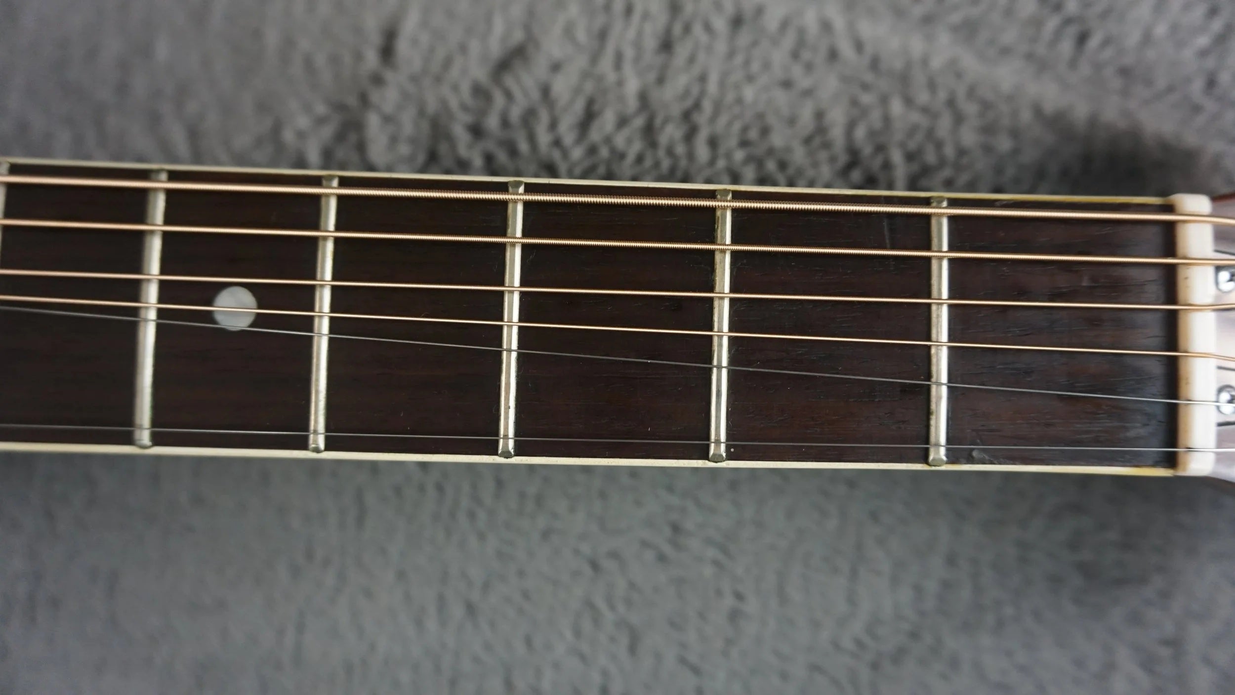 Pearl Folk Acoustic Guitar - Curly Maple - Japan Acoustic Guitar w/ Hard Case