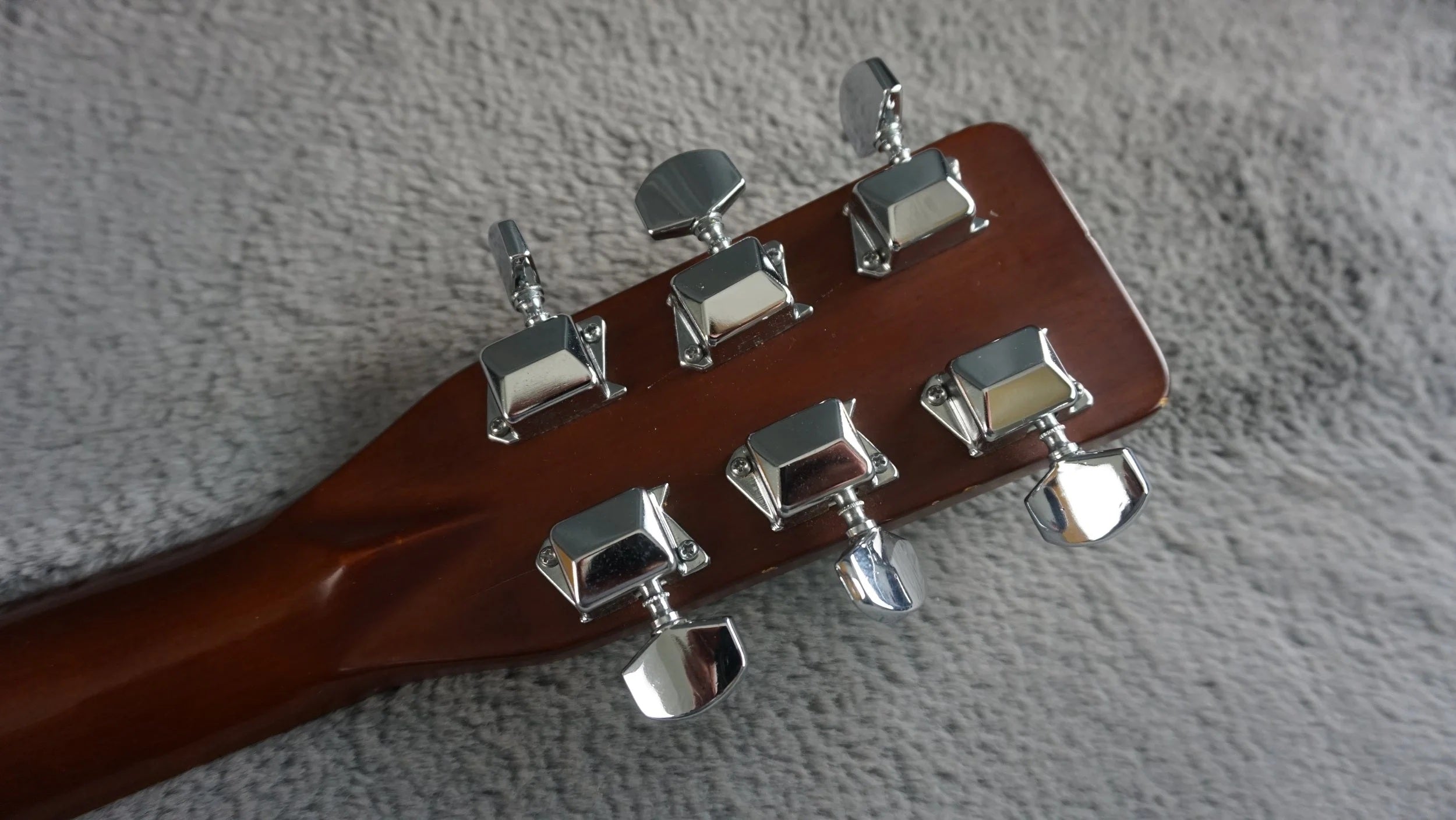 Pearl Folk Acoustic Guitar - Curly Maple - Japan Acoustic Guitar w/ Hard Case