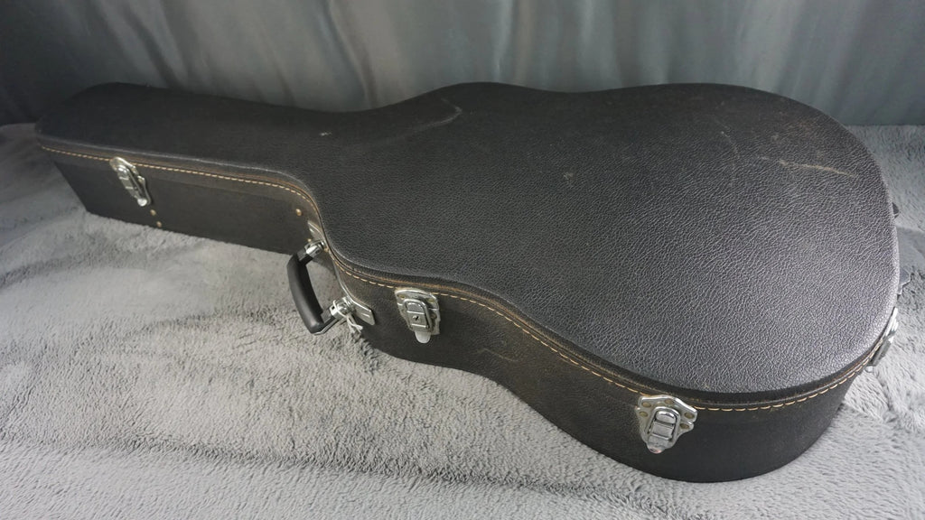 Pearl Folk Acoustic Guitar - Curly Maple - Japan Acoustic Guitar w/ Hard Case