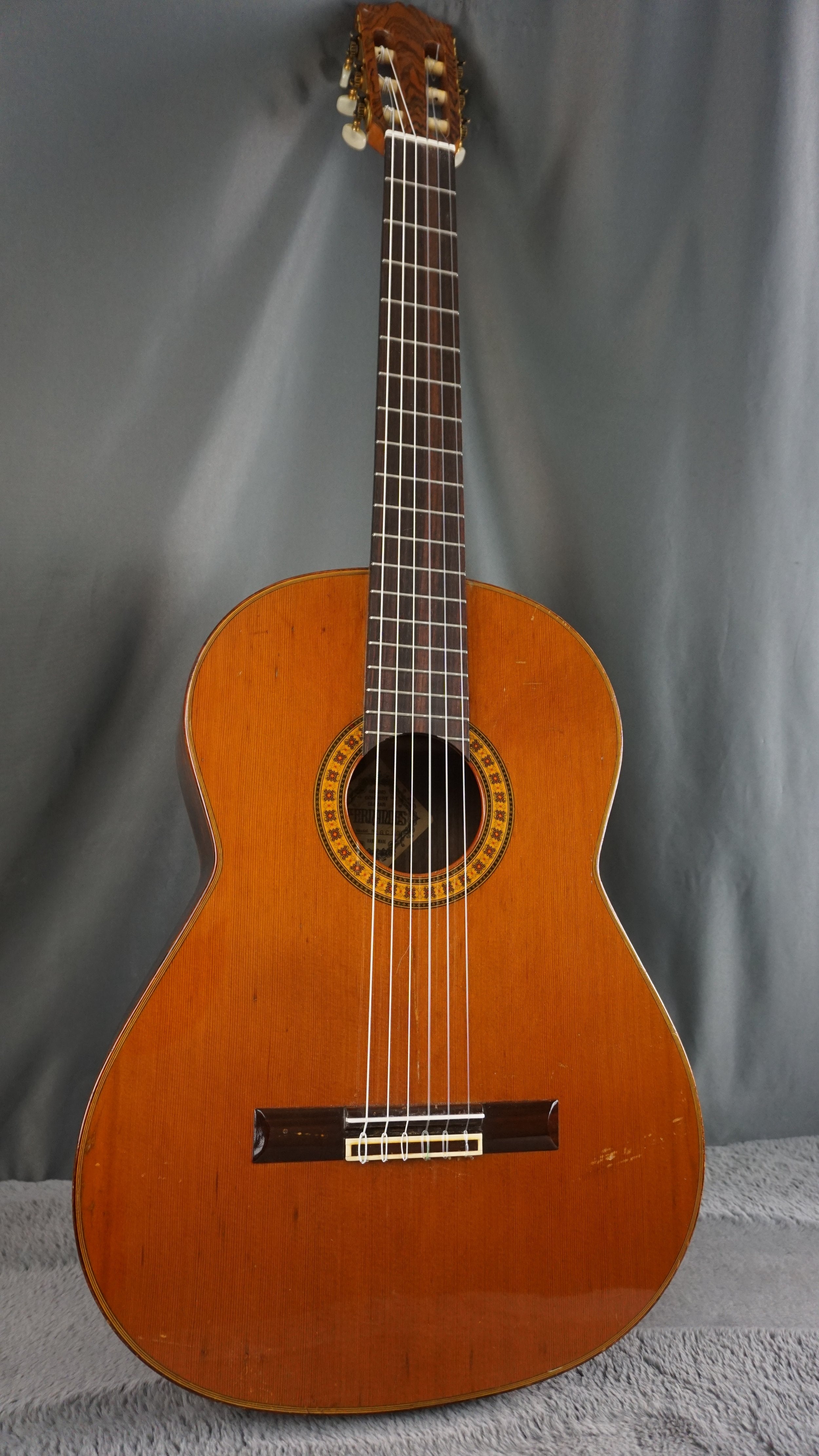 Fernandes Grand Concert GC-30 Classical Guitar MIJ w/ Hard Case – Refret, New Nut & Saddle