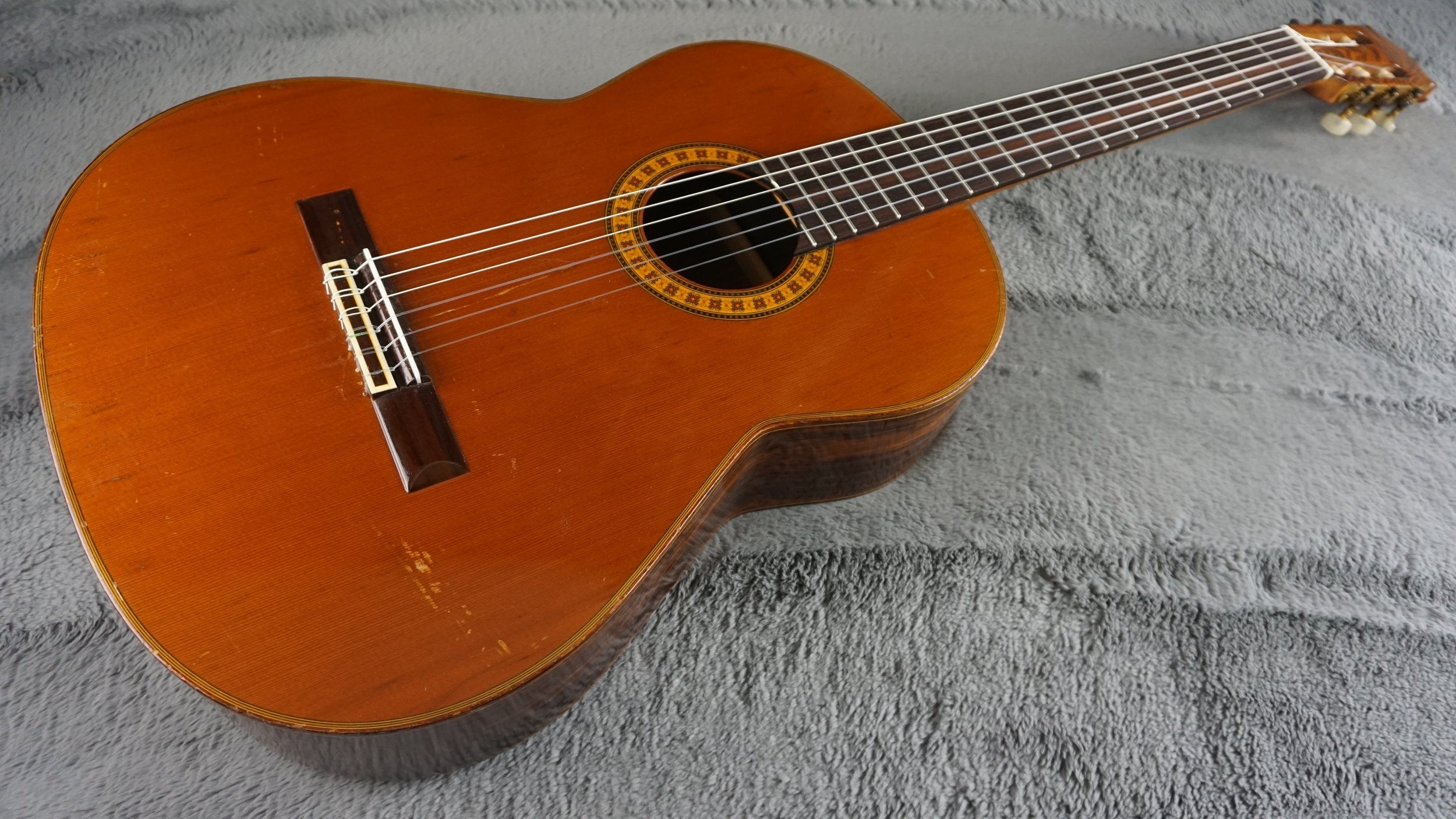 Fernandes Grand Concert GC-30 Classical Guitar MIJ w/ Hard Case – Refret, New Nut & Saddle