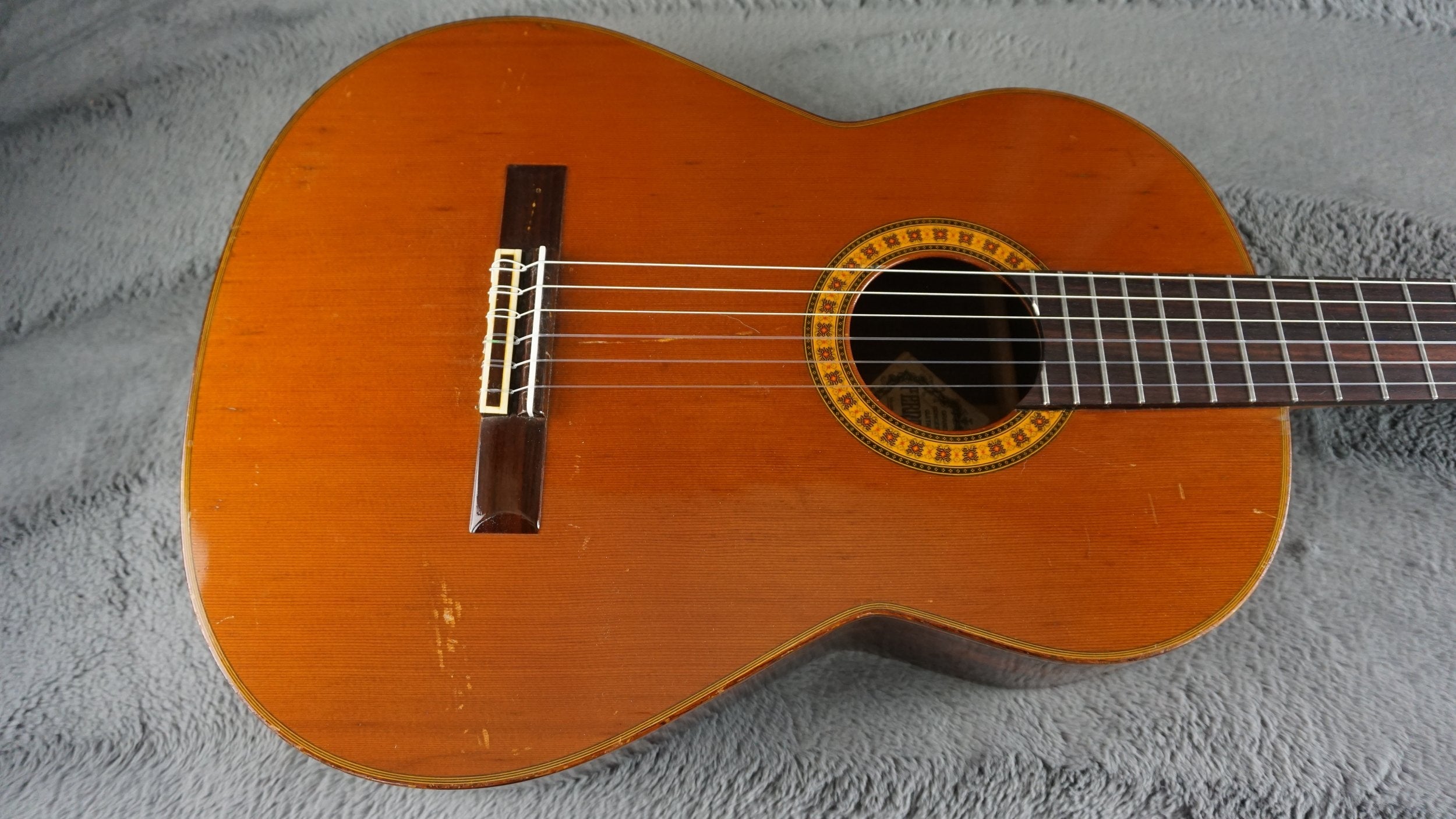 Fernandes Grand Concert GC-30 Classical Guitar MIJ w/ Hard Case – Refret, New Nut & Saddle