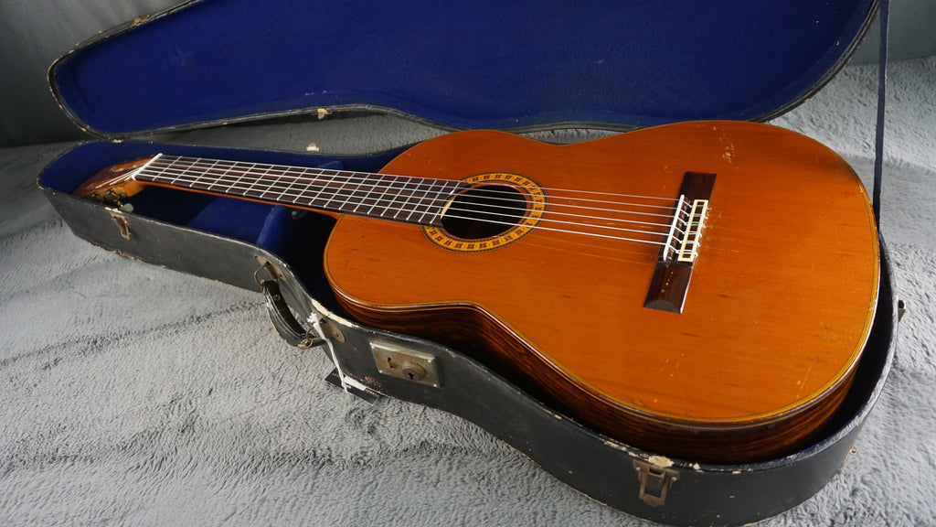 Fernandes Grand Concert GC-30 Classical Guitar MIJ w/ Hard Case – Refret, New Nut & Saddle