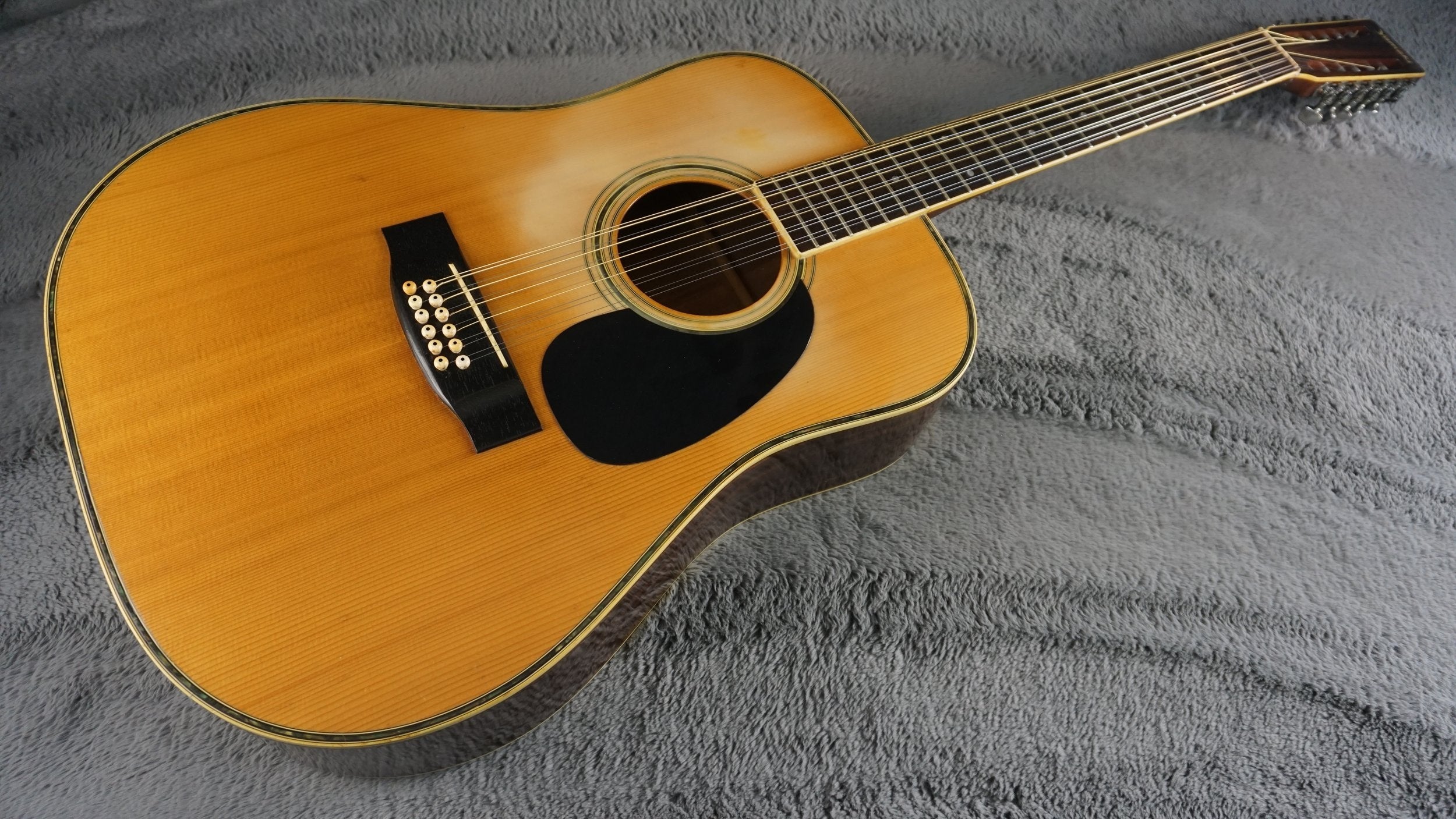 Yamaki YW-30 12-String Acoustic Slotted Headstock Japan