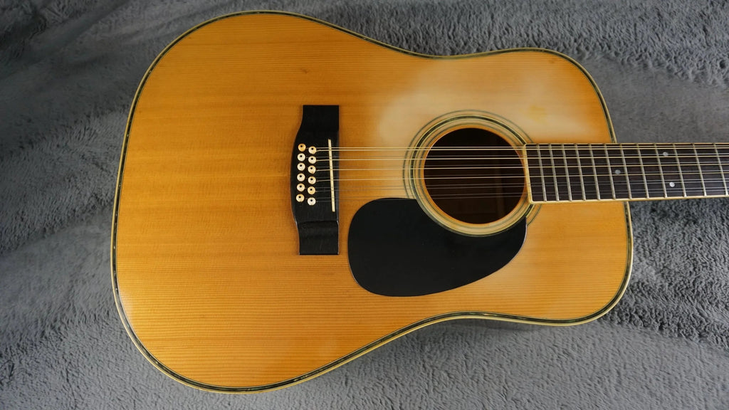Yamaki YW-30 12-String Acoustic Slotted Headstock Japan
