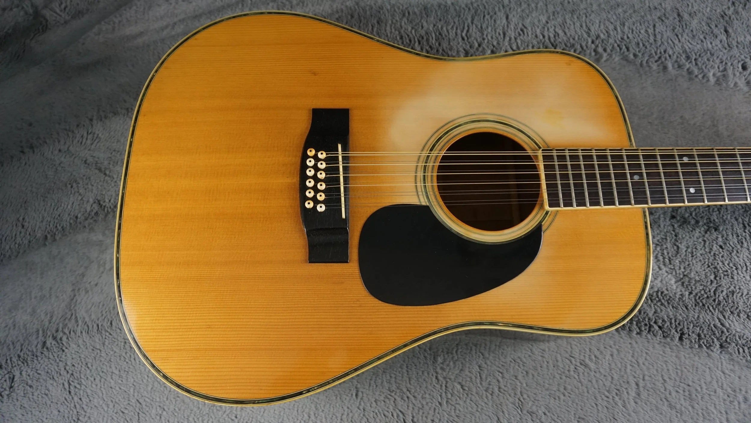 Yamaki YW-30 12-String Acoustic Slotted Headstock Japan
