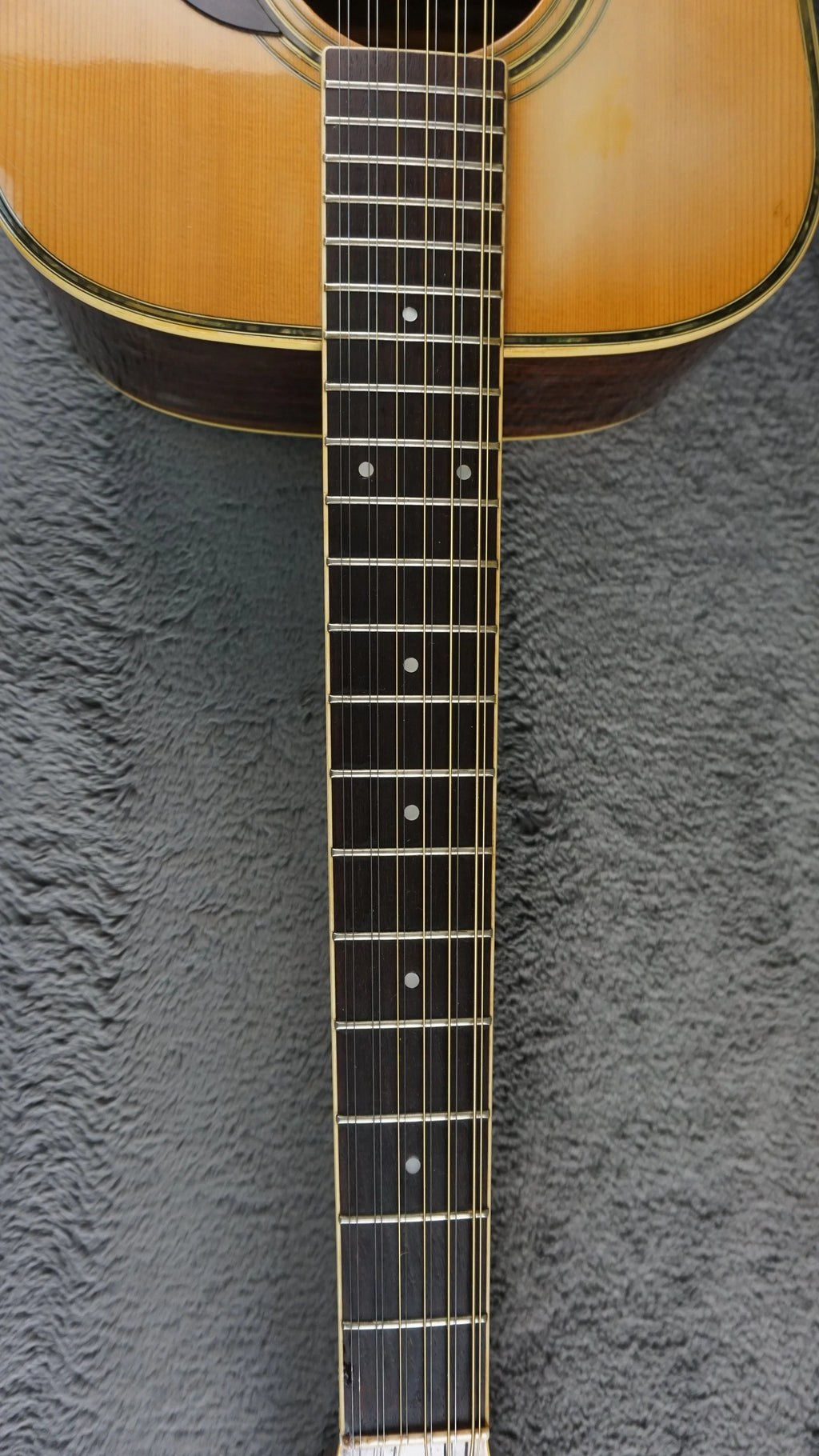 Yamaki YW-30 12-String Acoustic Slotted Headstock Japan