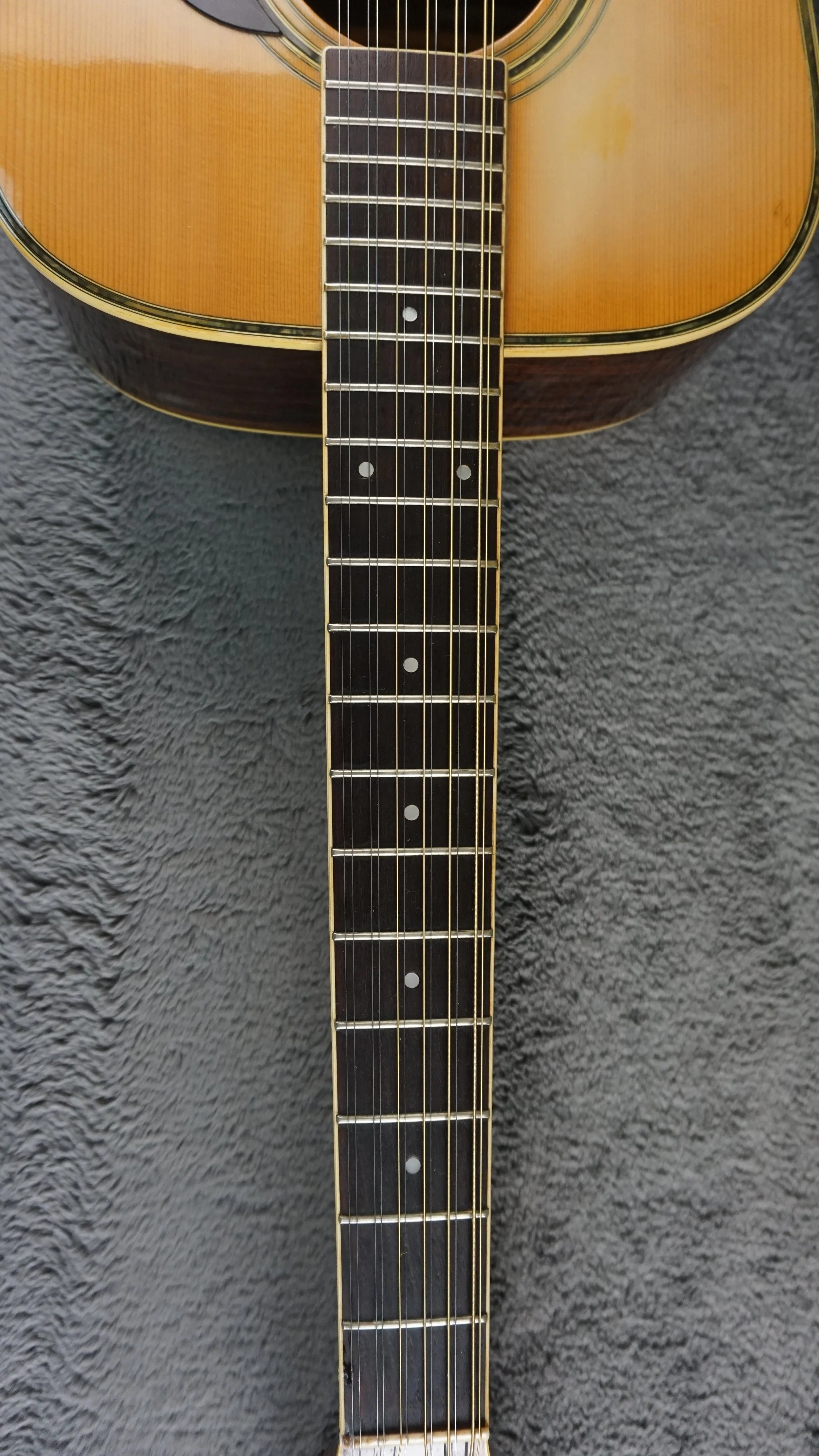 Yamaki YW-30 12-String Acoustic Slotted Headstock Japan