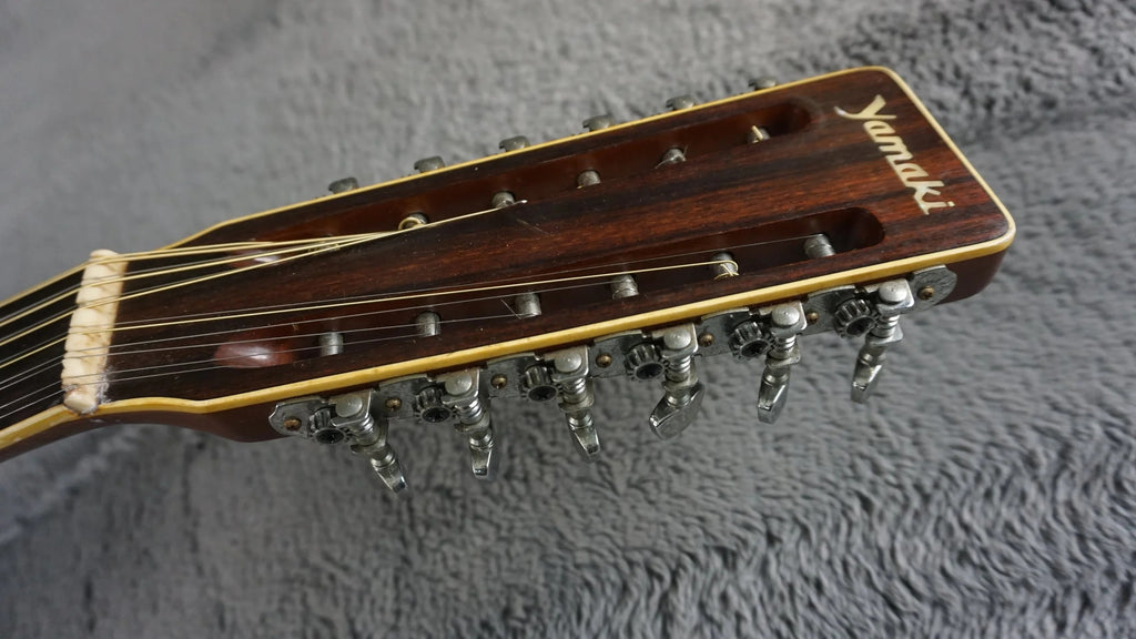 Yamaki YW-30 12-String Acoustic Slotted Headstock Japan