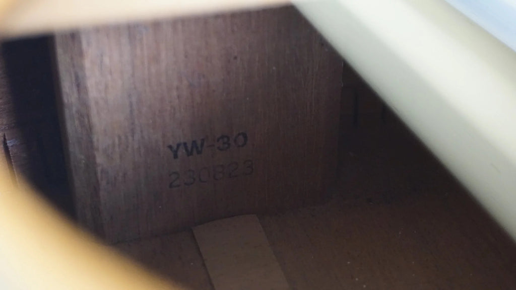 Yamaki YW-30 12-String Acoustic Slotted Headstock Japan