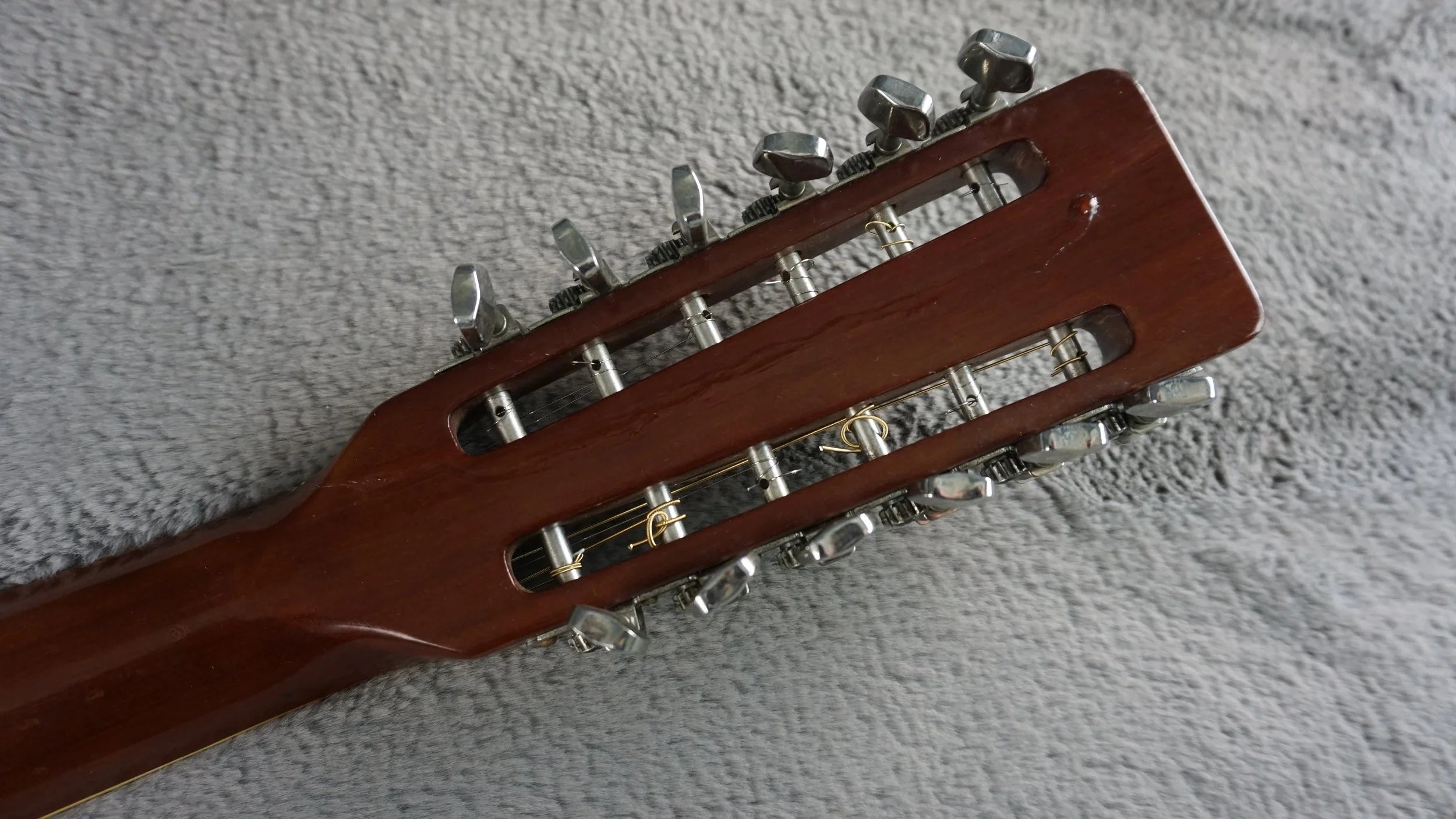 Yamaki YW-30 12-String Acoustic Slotted Headstock Japan