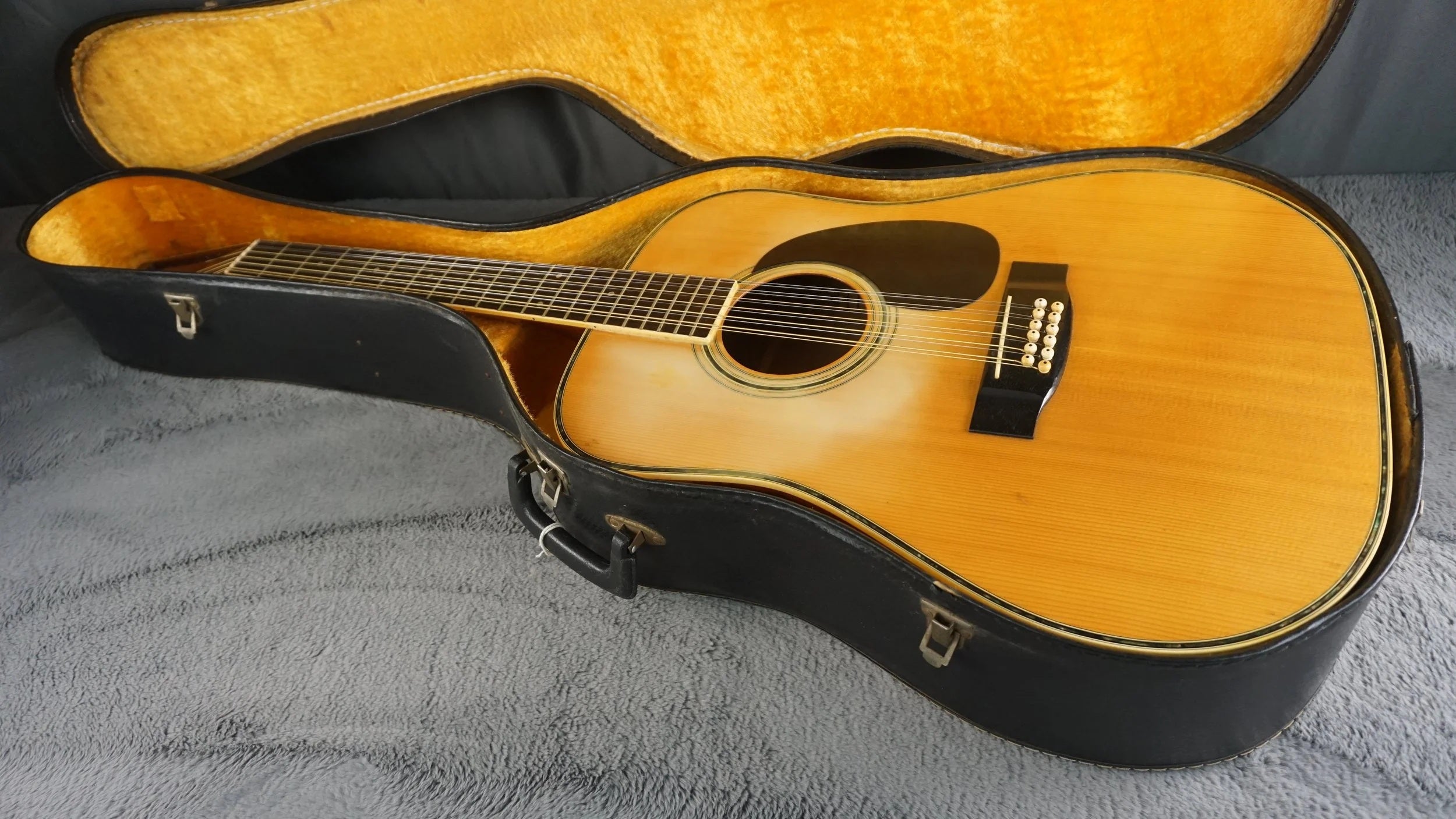 Yamaki YW-30 12-String Acoustic Slotted Headstock Japan