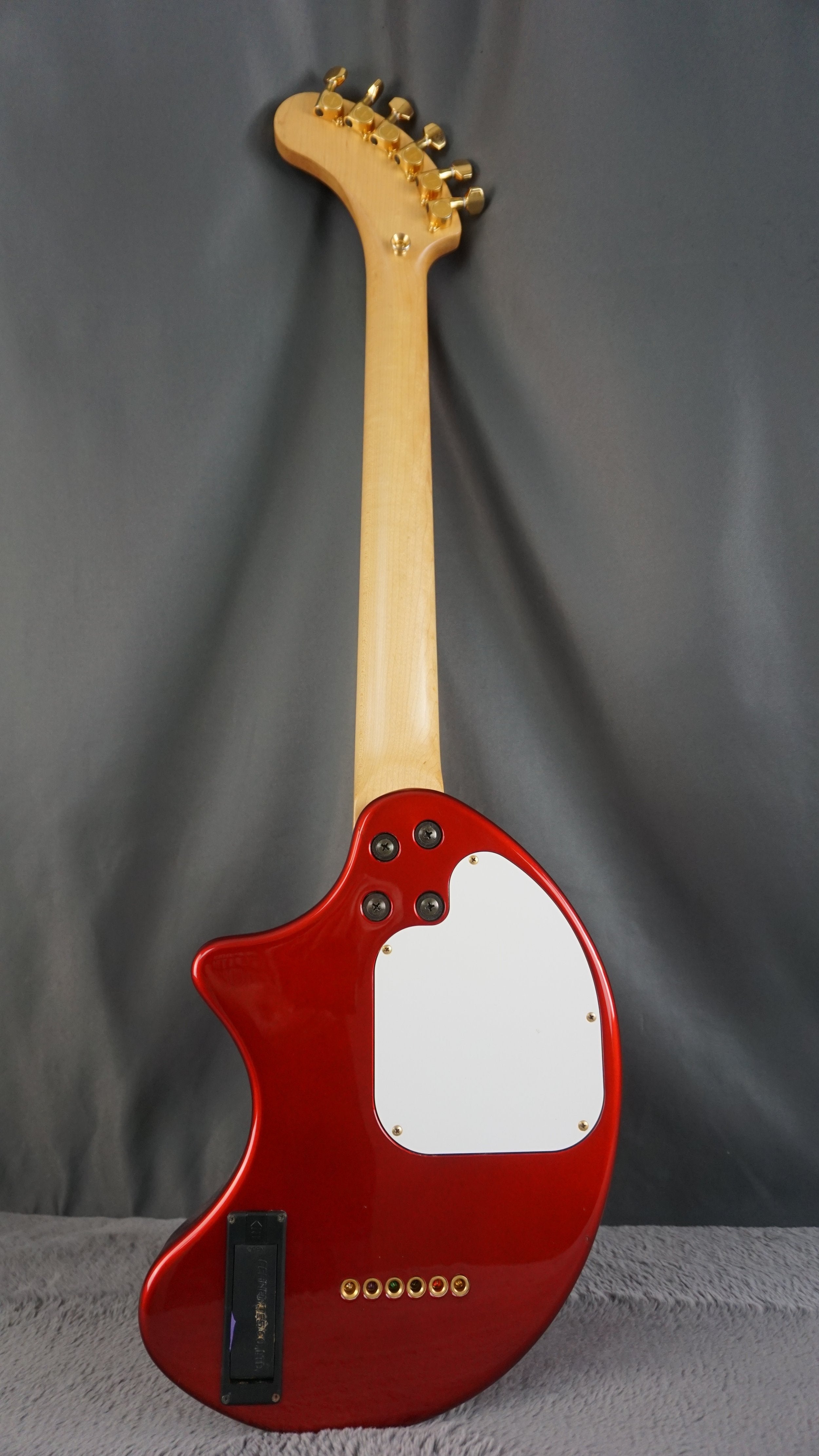 Fernandes ZO-3 Electric Guitar w/ Built-In Speaker, Gig Bag – Red – Made in Japan