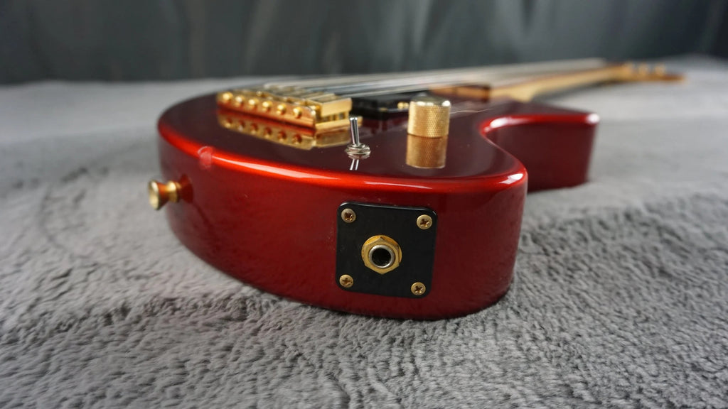 Fernandes ZO-3 Electric Guitar w/ Built-In Speaker, Gig Bag – Red – Made in Japan