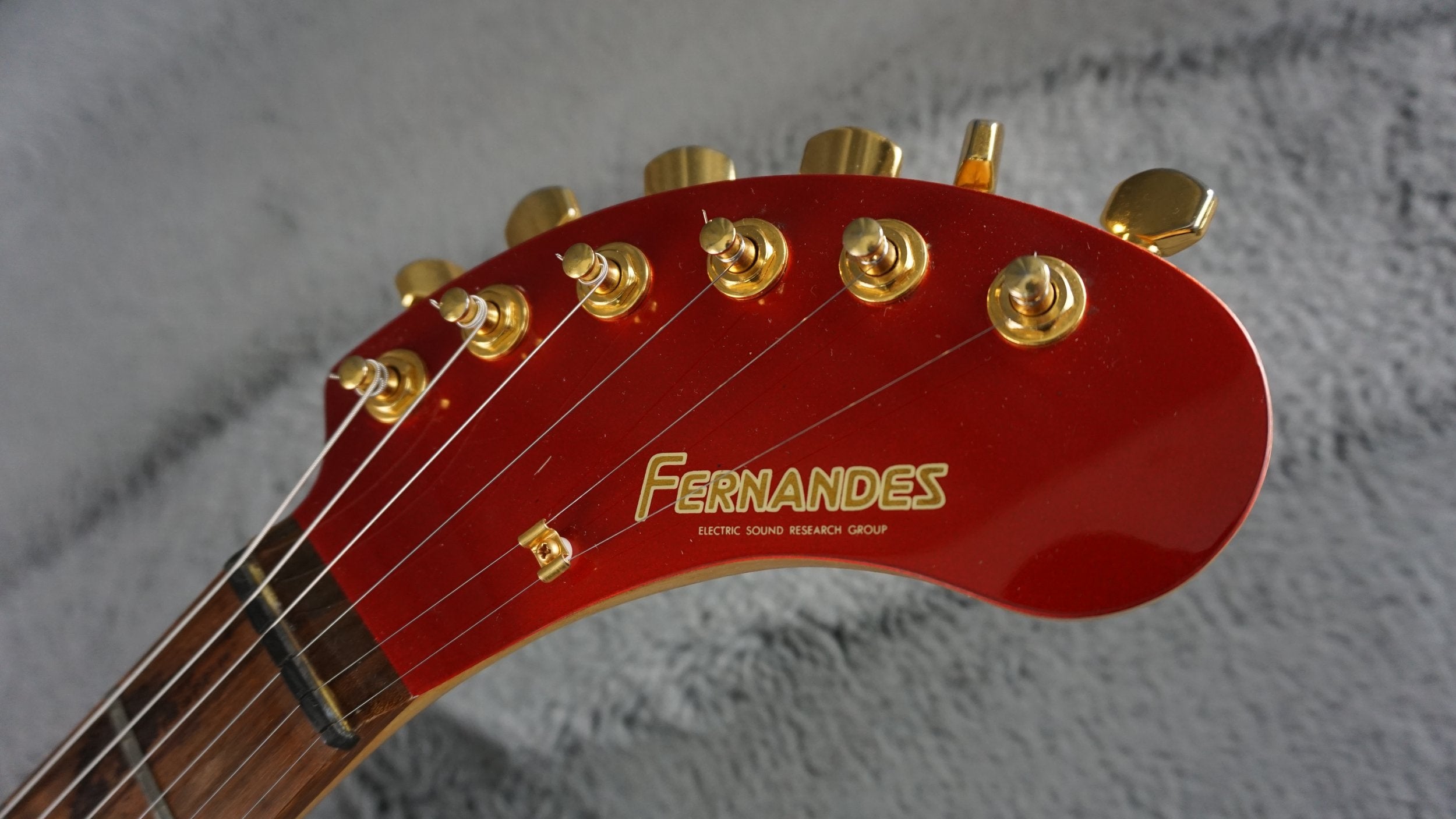 Fernandes ZO-3 Electric Guitar w/ Built-In Speaker, Gig Bag – Red – Made in Japan