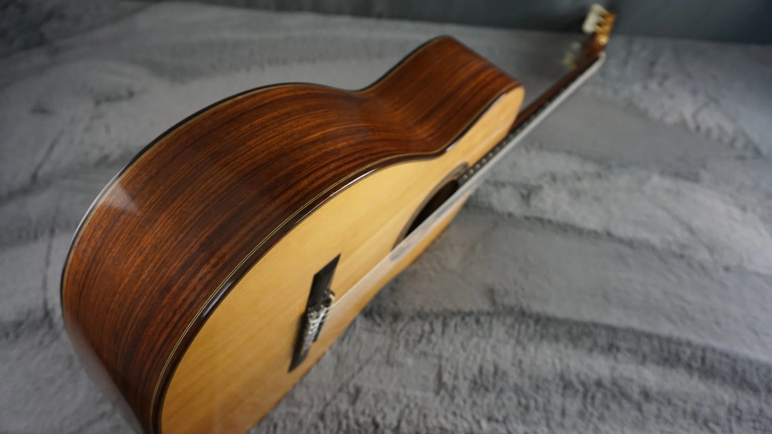 Kuniyoshi Matsui M-12 1987 Classical Guitar – Handbuilt in Japan – Solid Top – Original Case