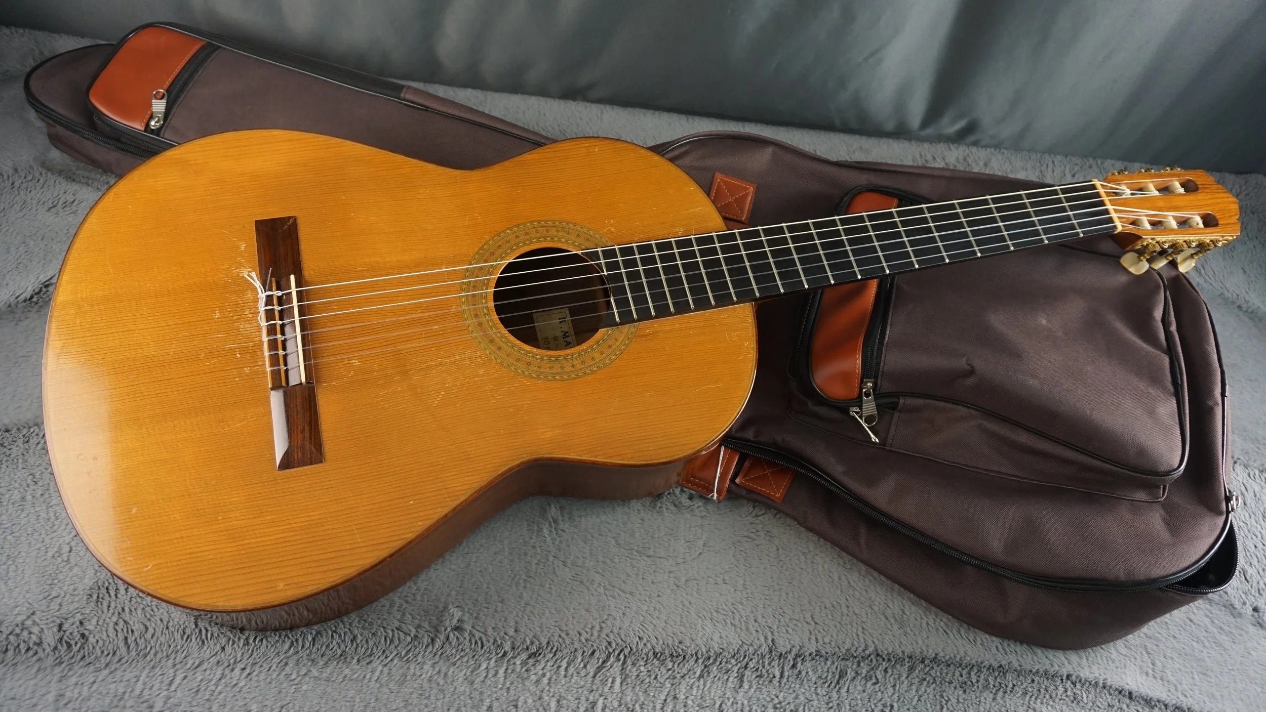 K. Matsui M-50 Indian Rosewood/Spruce Japan Classical Guitar