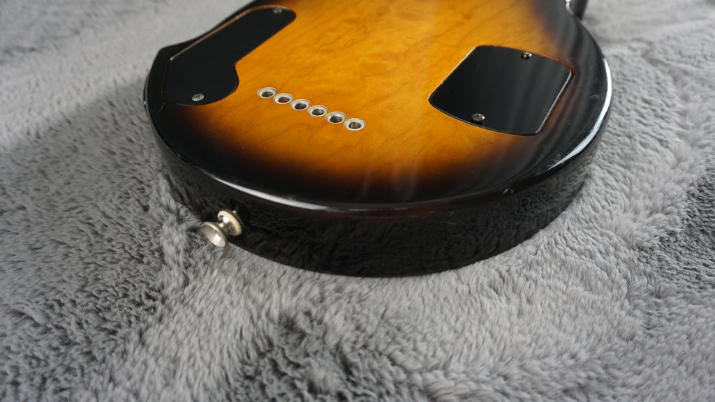 Morris Sound Circus Series Amplified Travel Guitar Japan Tobacco Burst
