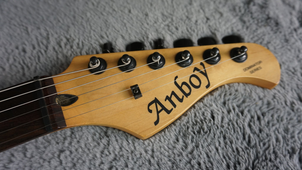 Anboy Superstrat Fujigen - Black Electric HSH