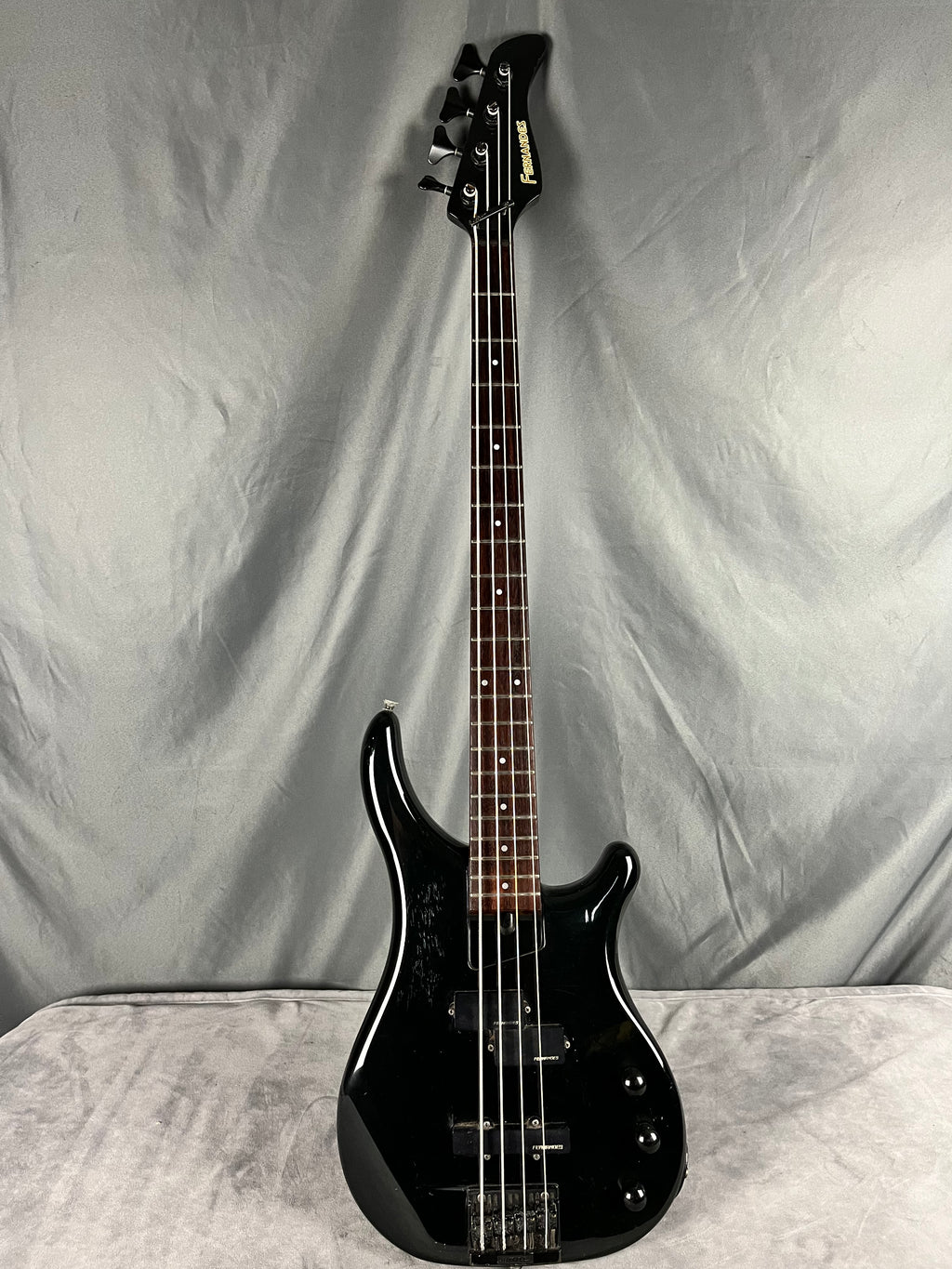 Fernandes PJ Bass  FRB-55 1990’s Black 32” scale