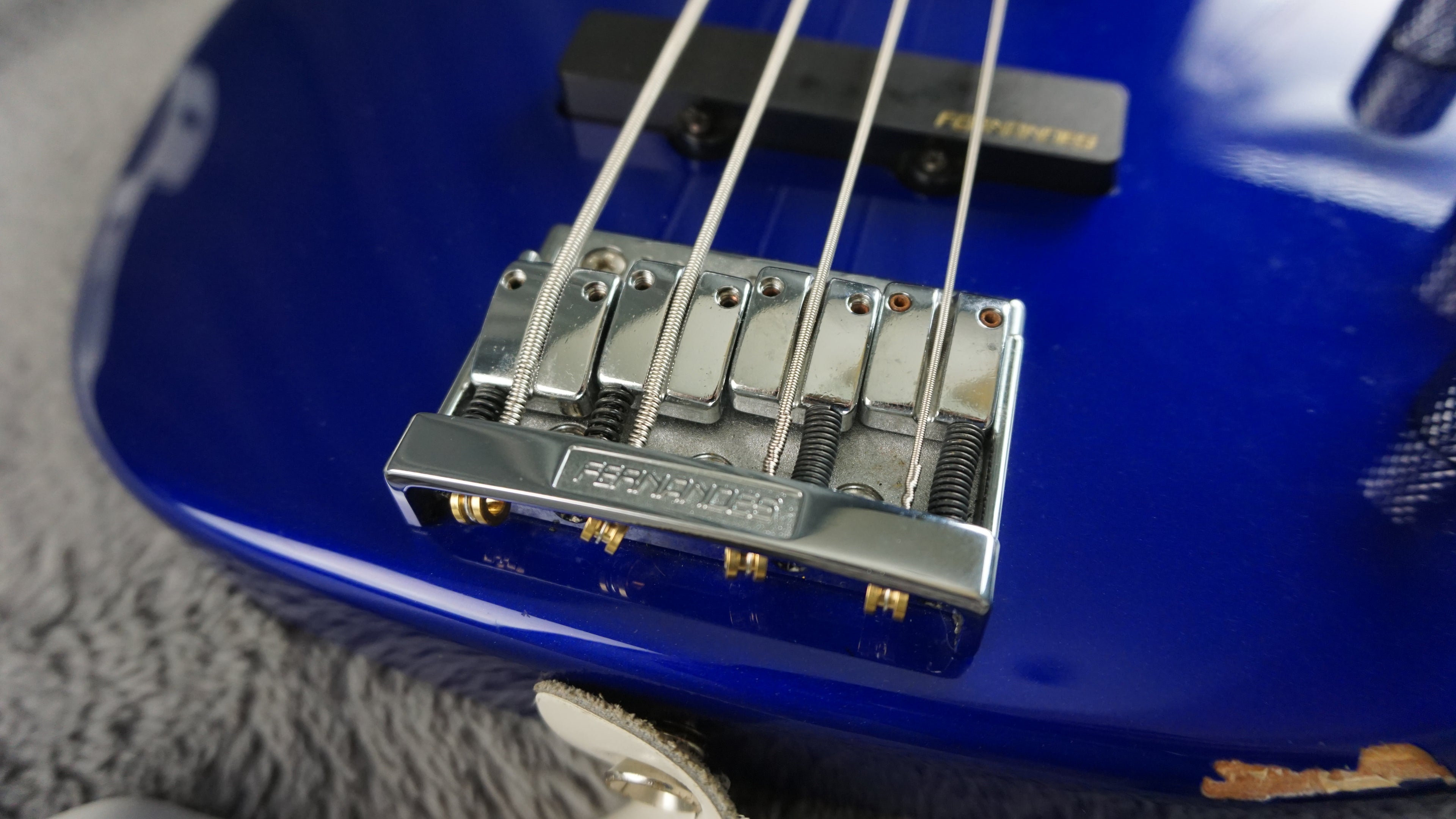 Fernandes PJ Bass - FRB-45 - Blue - 32" Scale