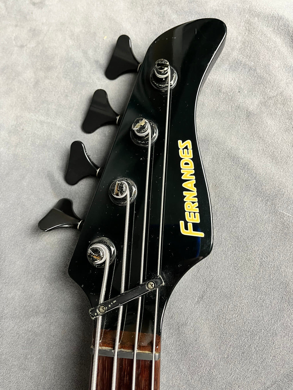 Fernandes PJ Bass  FRB-55 1990’s Black 32” scale