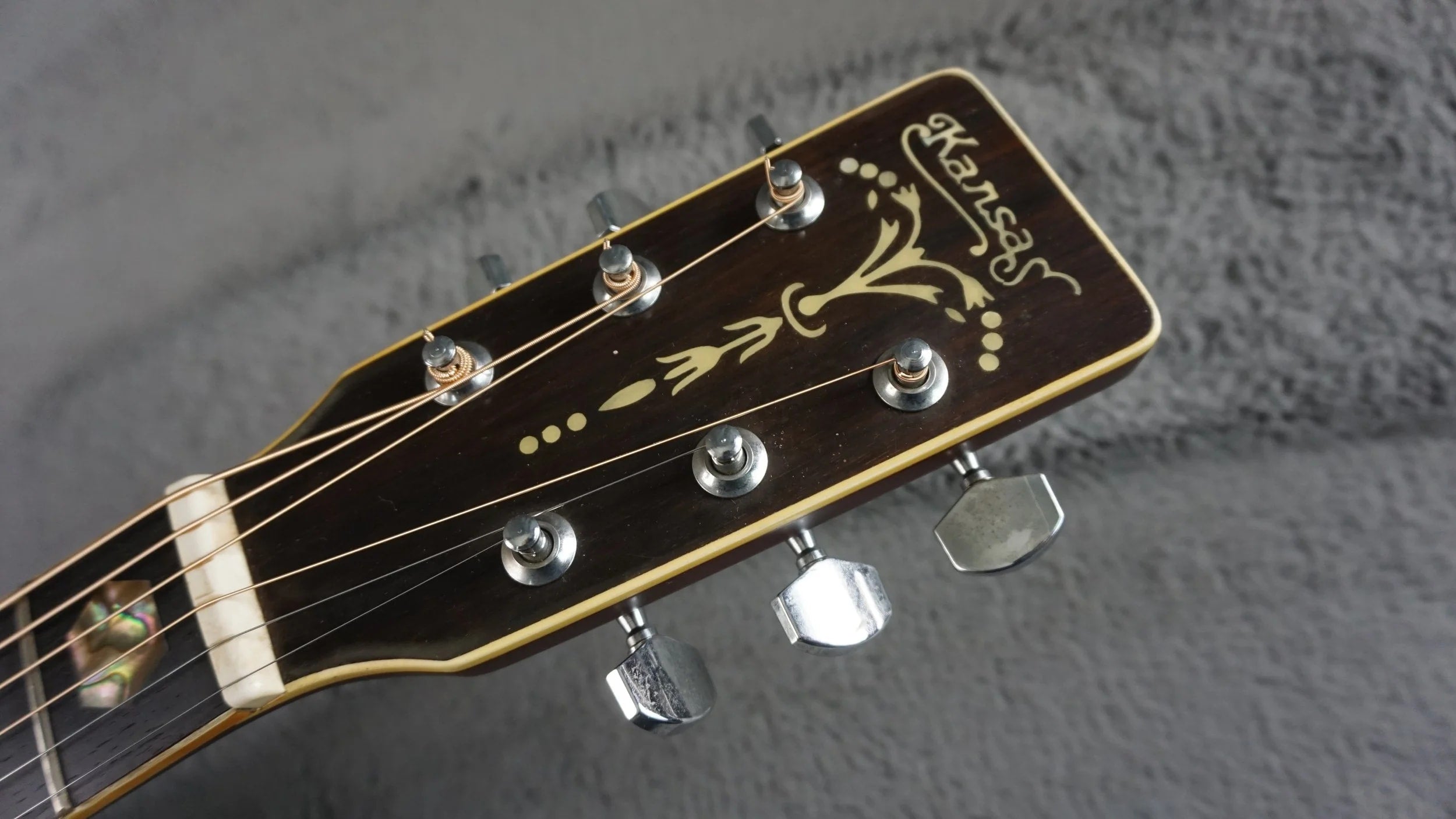 Kansas W-180 Matsumoku Martin Type Acoustic Japan w/ Hard Case