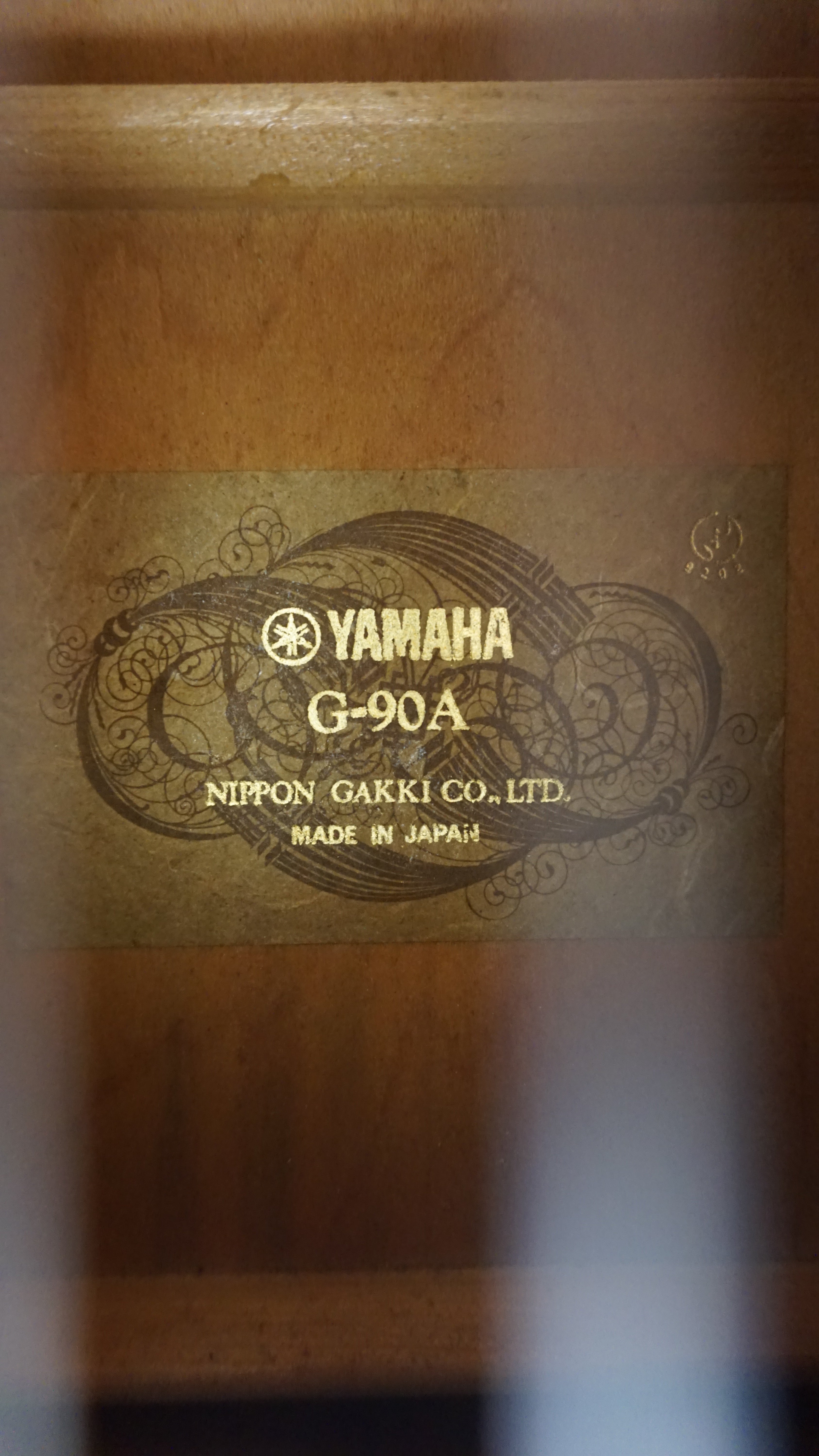 Yamaha G-90A Japan Classical Guitar