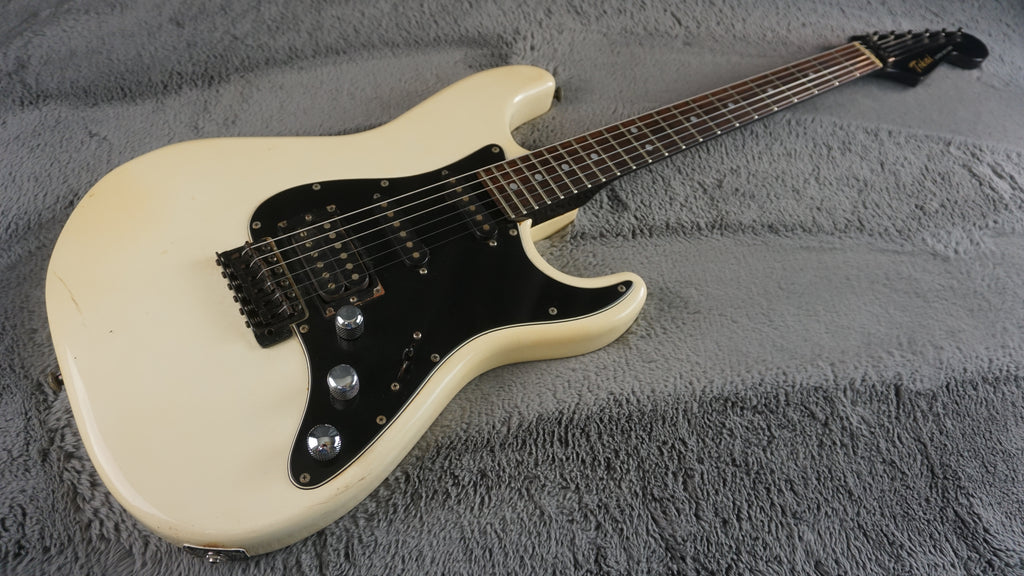 Tokai Super Edition Japan HSS S-Style White Electric Guitar