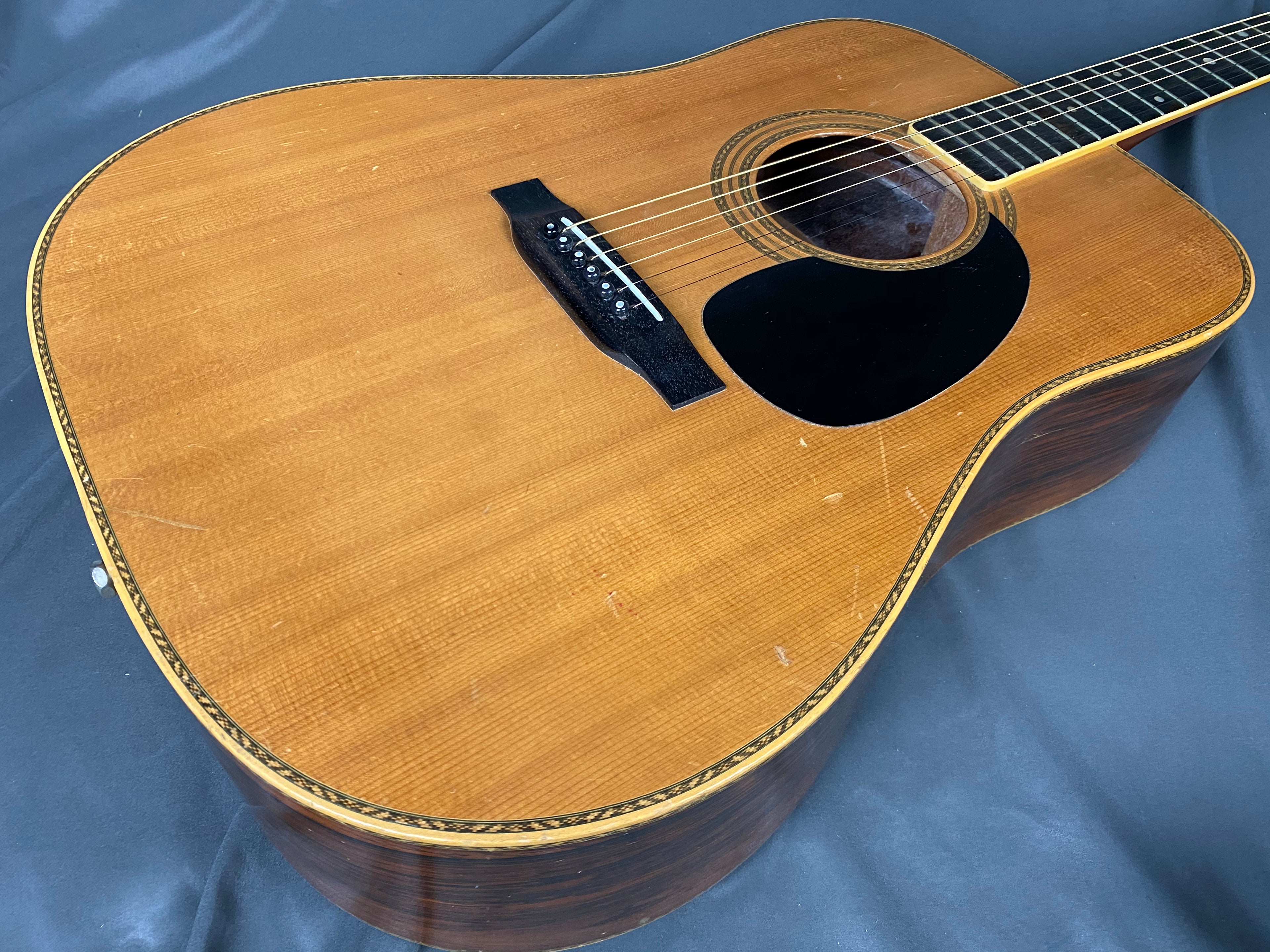 Aria Dreadnought D-80 Ryoji Matsuoka Pickup Rare! MIJ! 1970’s