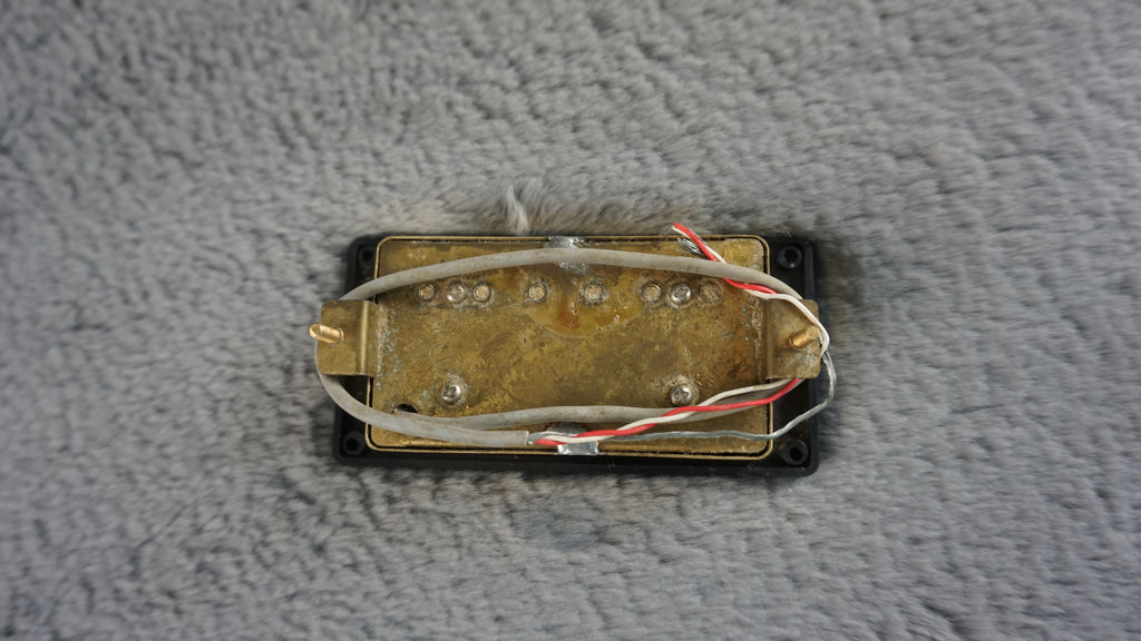 Tokai Humbucker Gold Cover w/ Black Pickup Ring - 2 Wire