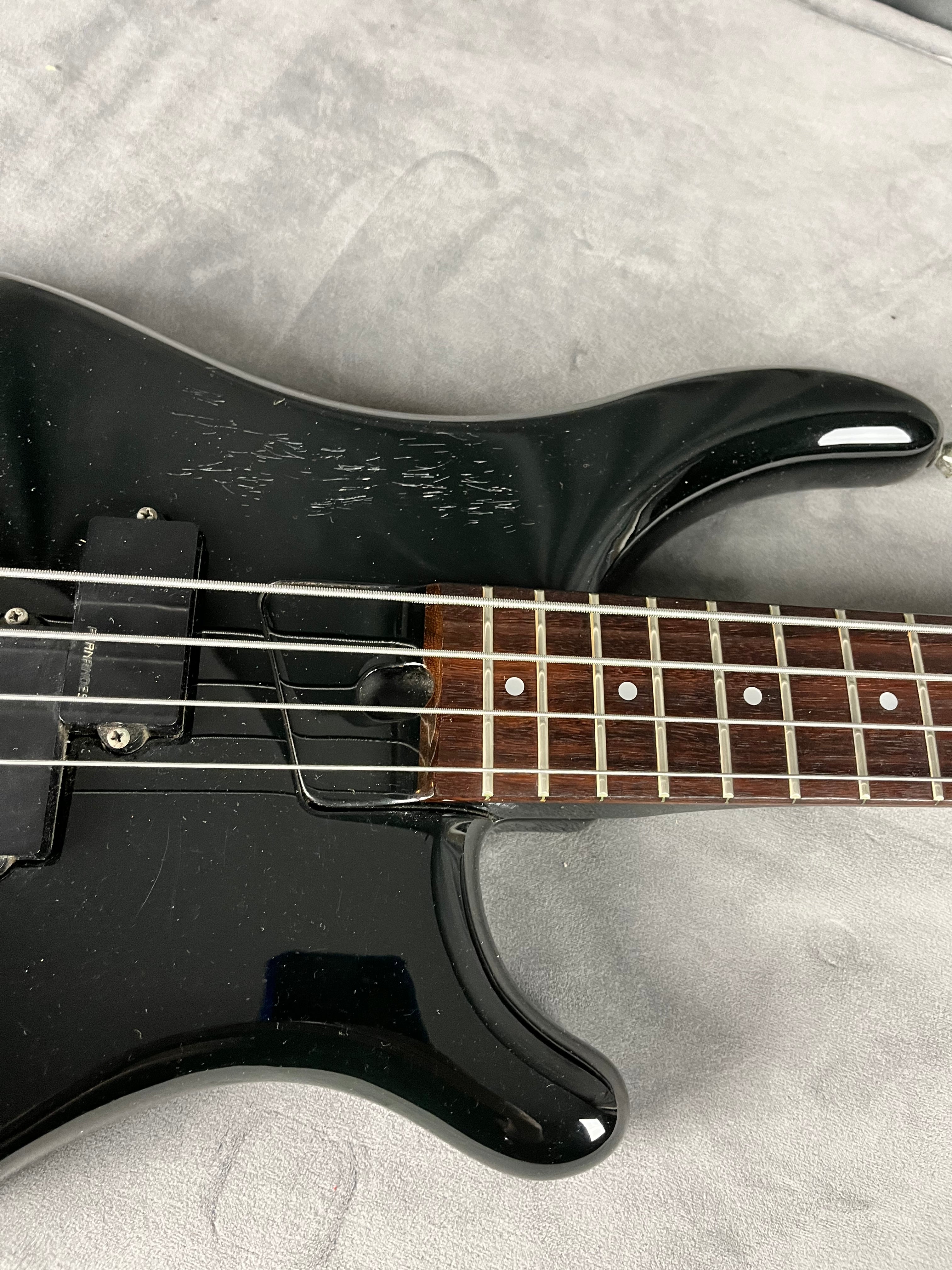Fernandes PJ Bass  FRB-55 1990’s Black 32” scale