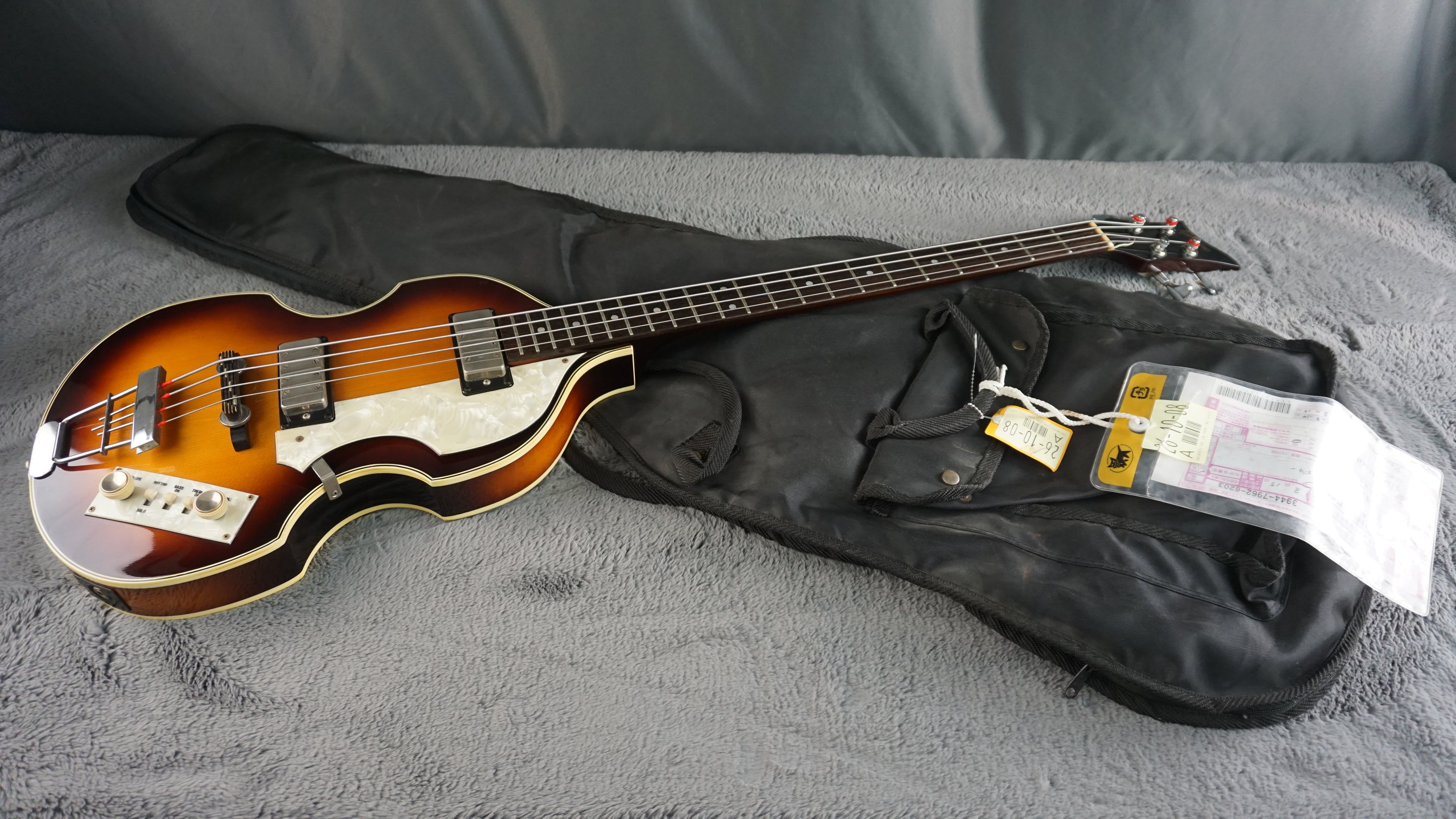 Greco Violin Bass - Sunburst Japan 4-String Bass