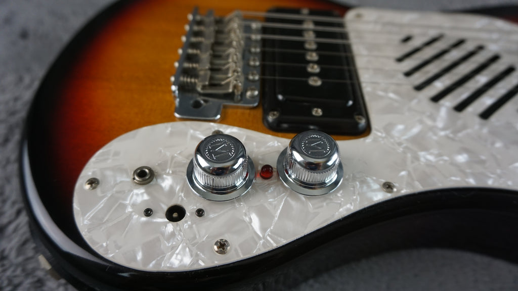 MarineRider Mosrite Ventures Model with Built In Amp 1990’s - Sunburst