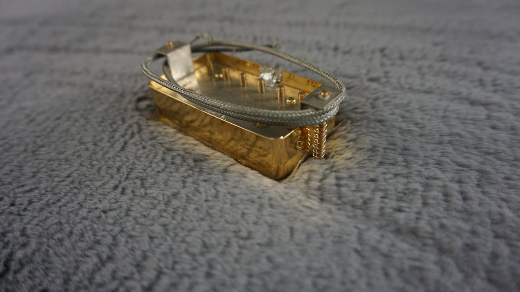 Tokai Humbucker w/ Gold Cover & Vintage Braided Wire - 7.7k