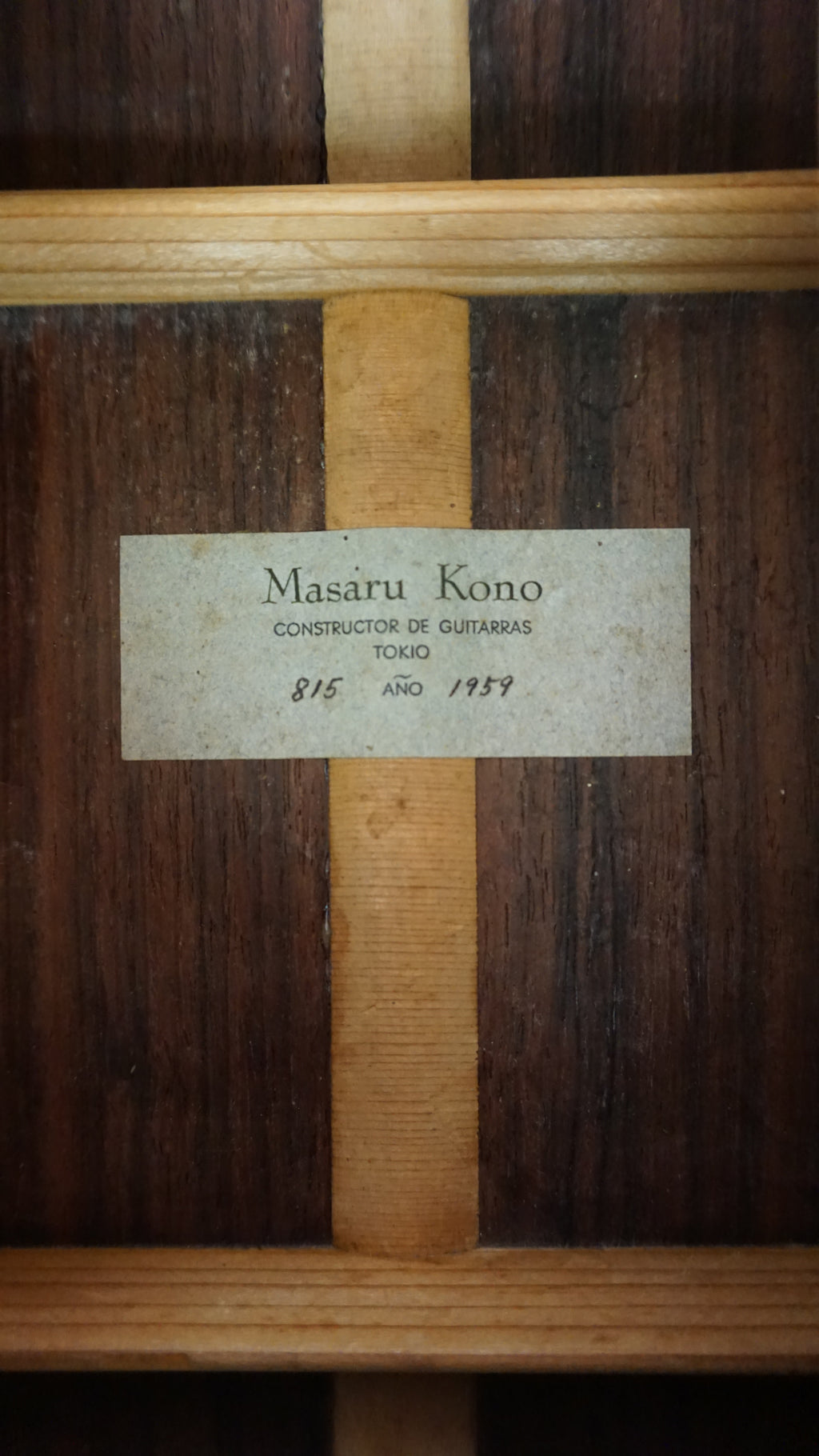 Masaru Kono Kohno 815 1959 Rare Japan