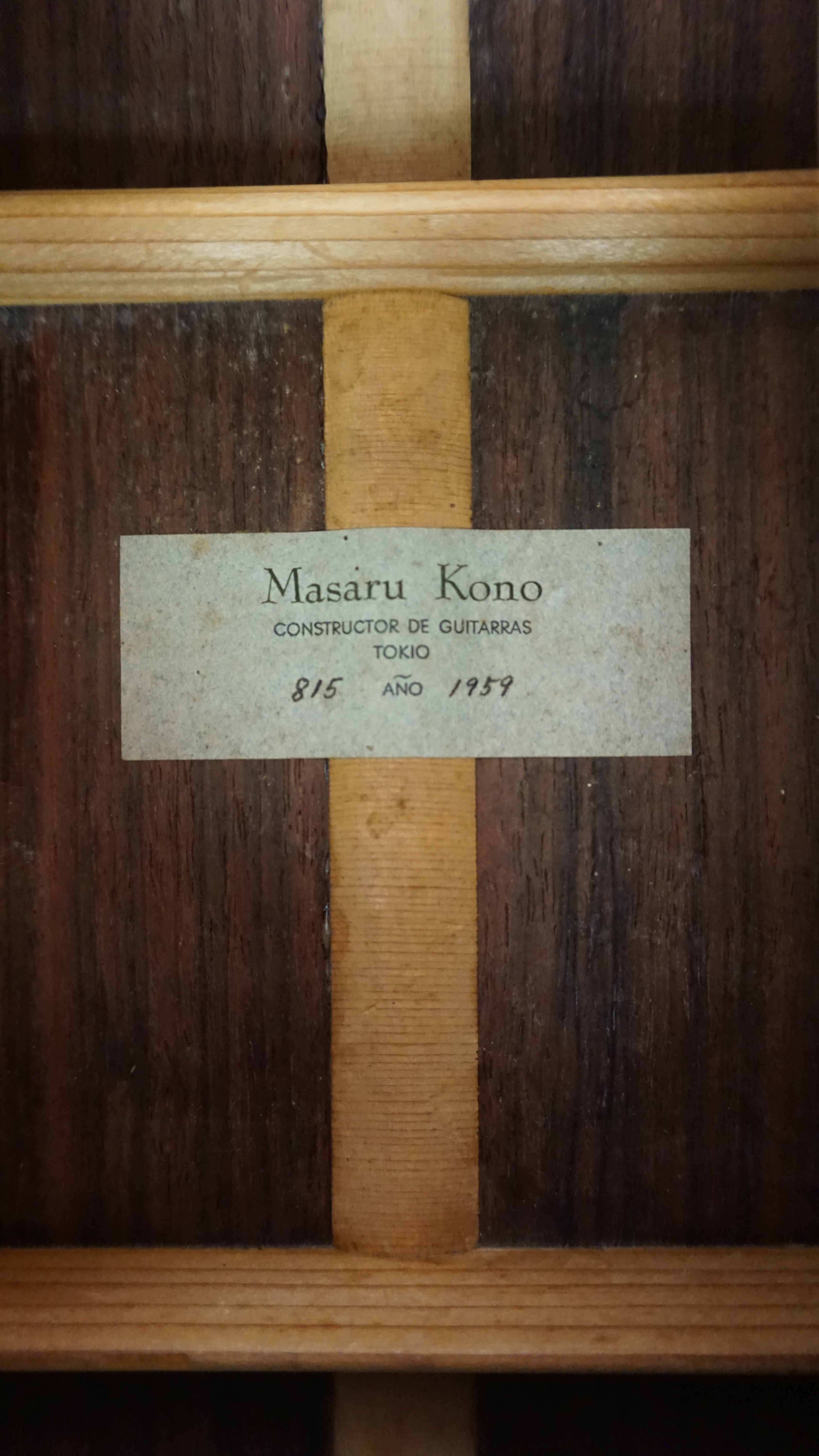 Masaru Kono Kohno 815 1959 Rare Japan