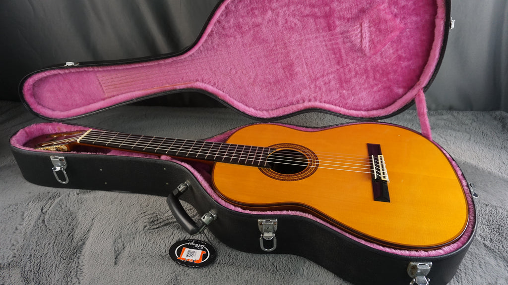El Mesmre S-1976 Japan Classical Guitar w/ Hard Case Rare Solid Woods