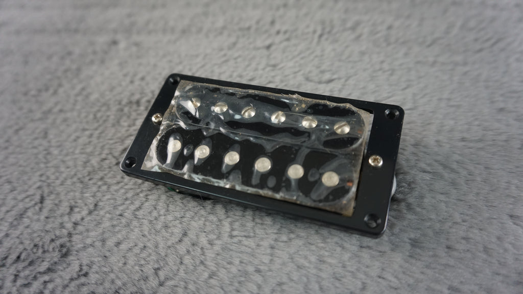 Tokai 4-Wire Black Humbucker w/ Black Pickup Ring