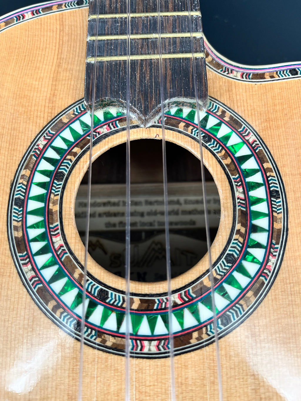 Summit Handmade Spruce / Mahogany Tenor Ukulele 2024