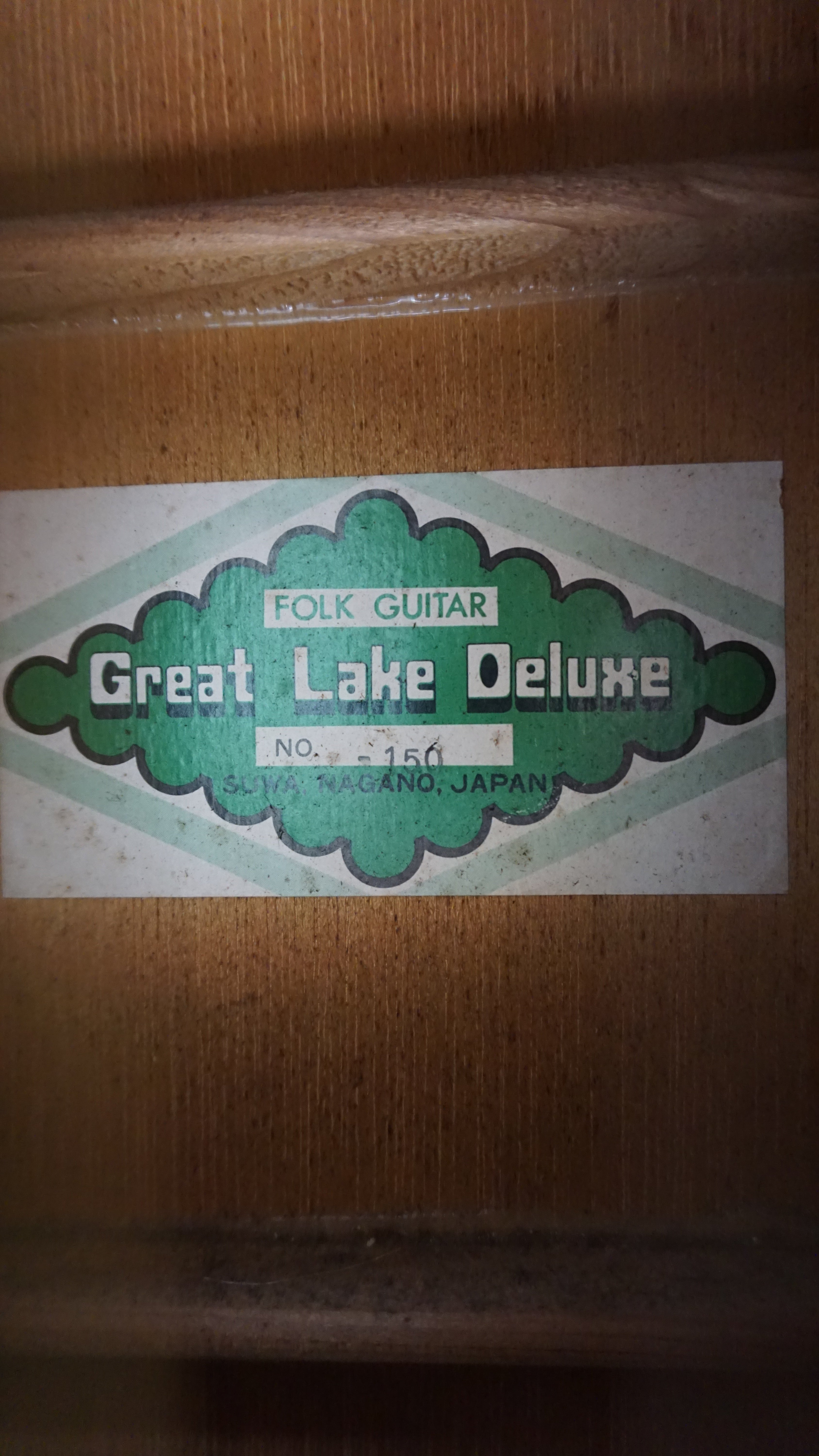 Great Lake Deluxe No. 150 Japan Folk Acoustic