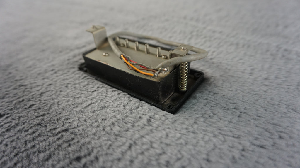 Tokai 4-Wire Black Humbucker w/ Black Pickup Ring & Cover Etching