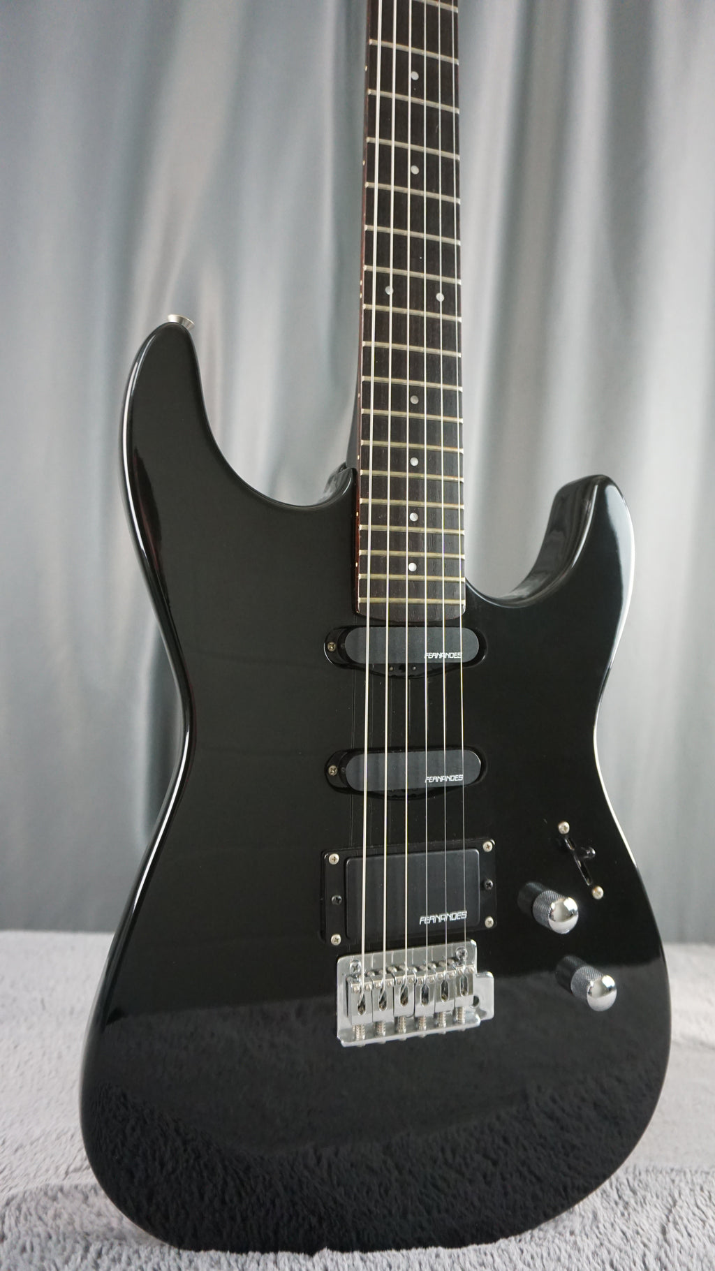 Fernandes The Function - Black HSS Electric Guitar