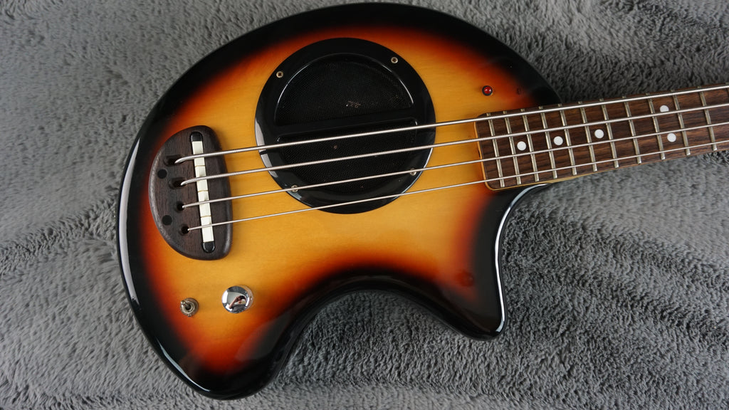 Fernandes Pie-ZO Bass - Sunburst w/ Built-in Speaker