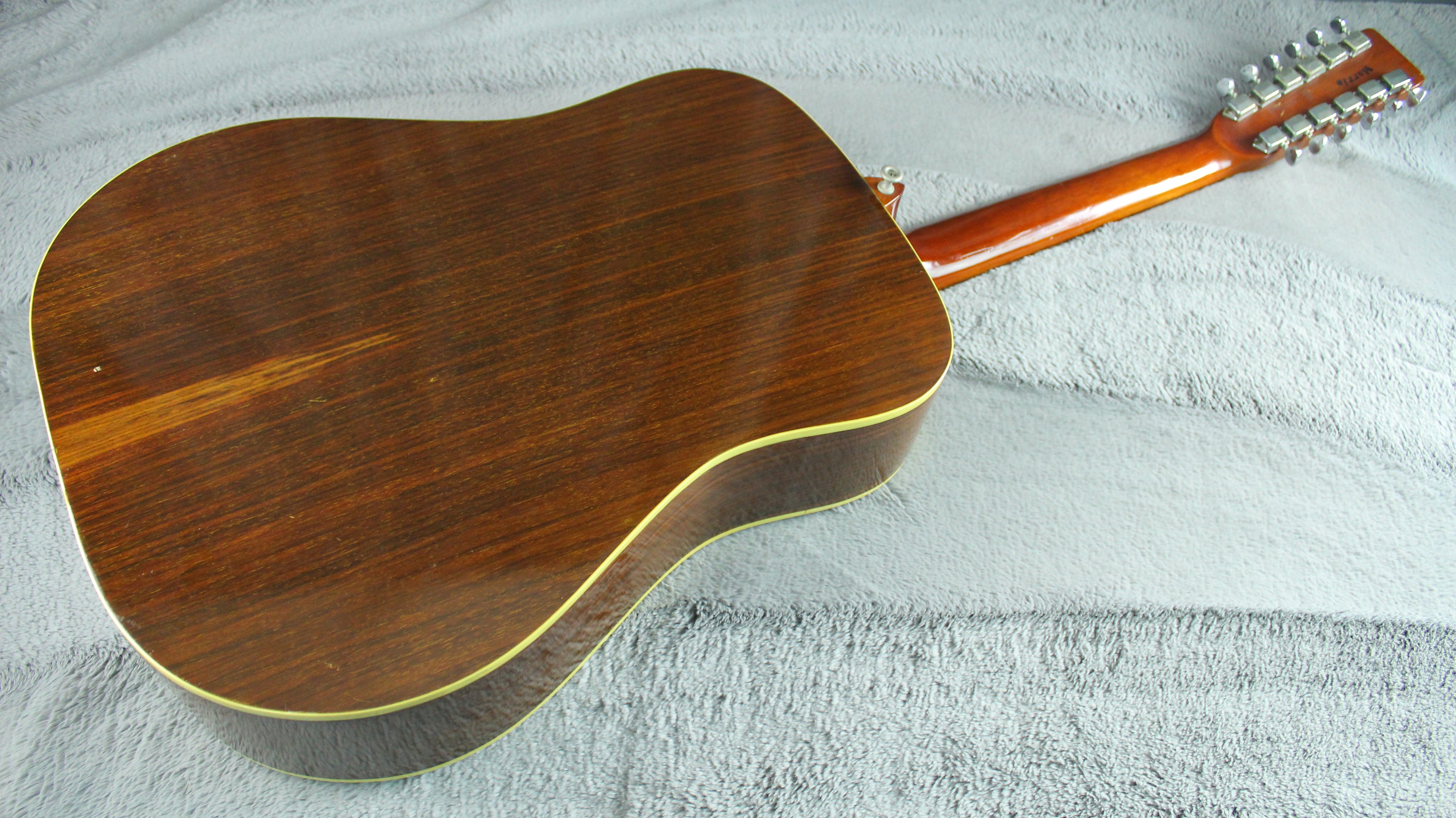 Morris B12-28 Japan 12-String Acoustic w/ Hard Case