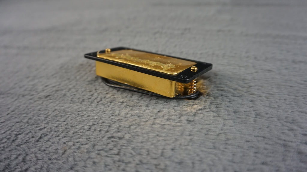 Tokai Humbucker Gold Cover w/ Black Pickup Ring - 8.4k